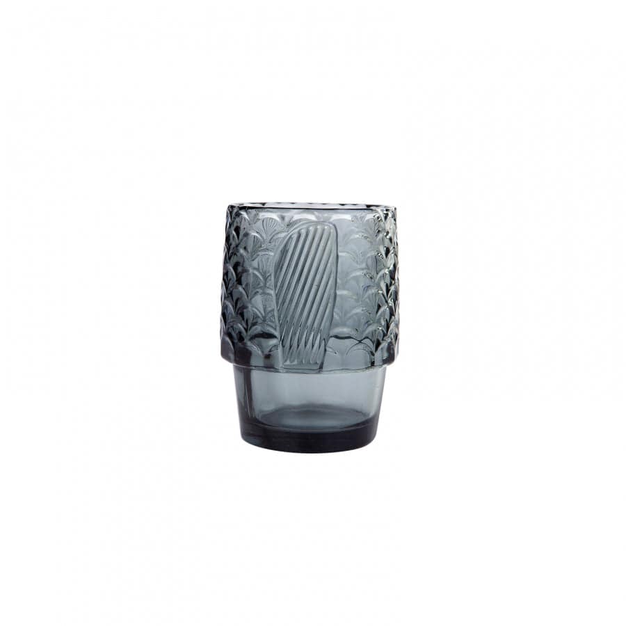 Karaca Fish 4 Pieces Gray Glass 153.03.08.0223 -  Drinkware - ebarza Furniture UAE | Shop Modern Furniture in Abu Dhabi & Dubai - مفروشات ايبازرا في الامارات | تسوق اثاث عصري وديكورات مميزة في دبي وابوظبي