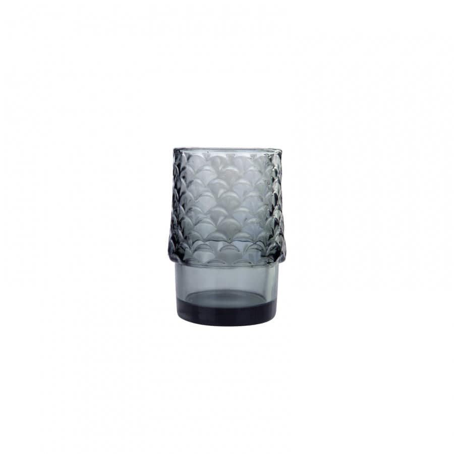 Karaca Fish 4 Pieces Gray Glass 153.03.08.0223 -  Drinkware - ebarza Furniture UAE | Shop Modern Furniture in Abu Dhabi & Dubai - مفروشات ايبازرا في الامارات | تسوق اثاث عصري وديكورات مميزة في دبي وابوظبي