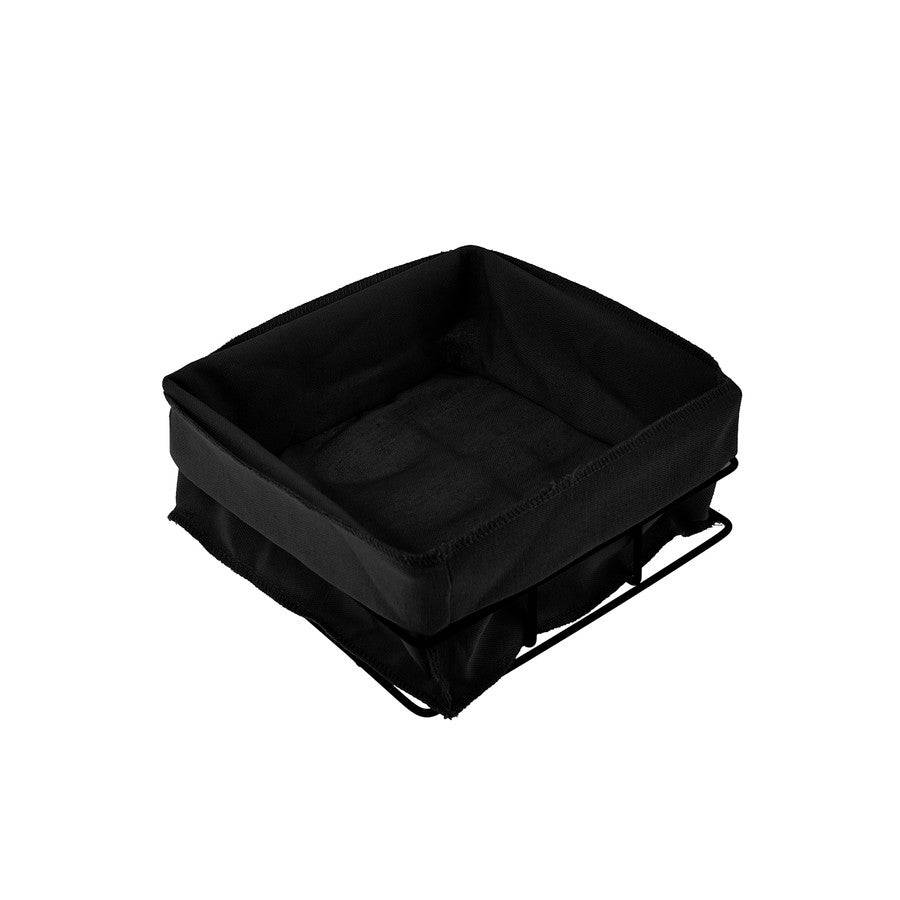 Karaca Fonte Black Medium Bread Basket 153.03.06.6794 -  Bread Boxes | سلة خبز كاراجا فونتي السوداء متوسطة الحجم - ebarza Furniture UAE | Shop Modern Furniture in Abu Dhabi & Dubai - مفروشات ايبازرا في الامارات | تسوق اثاث عصري وديكورات مميزة في دبي وابوظبي