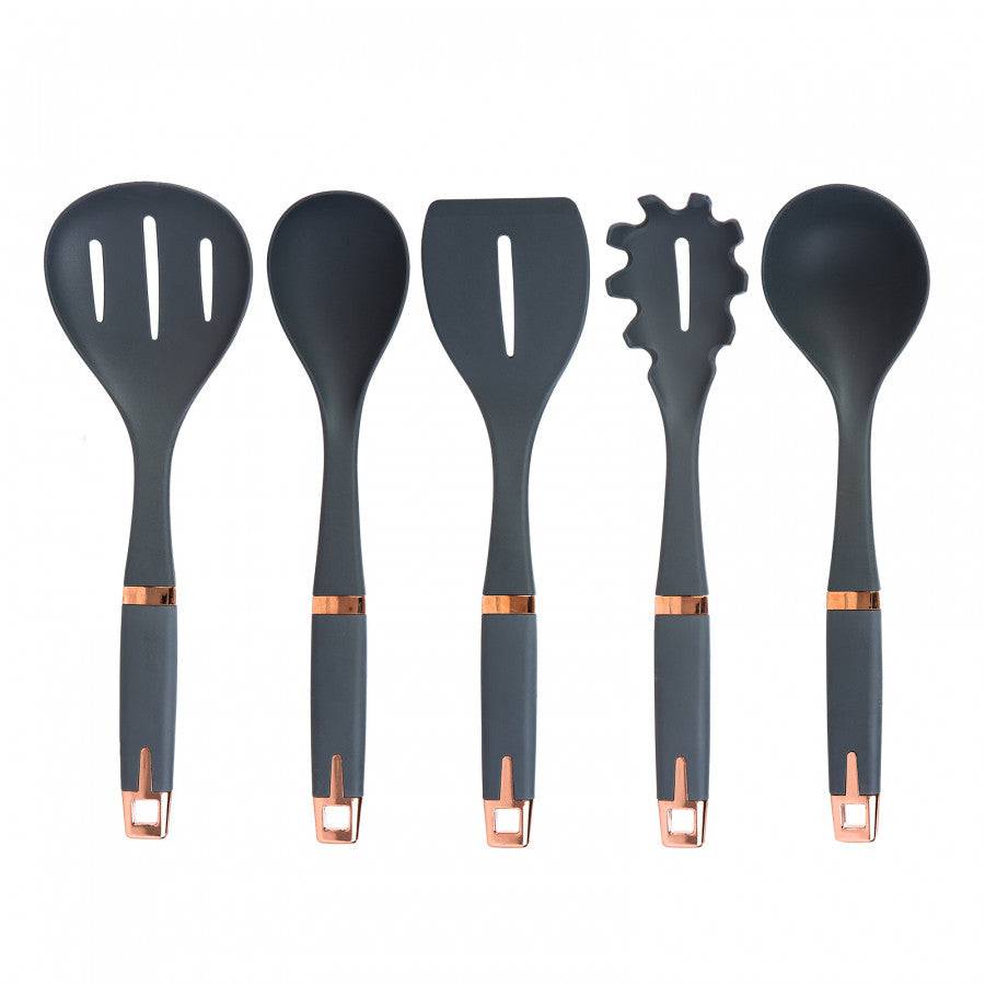 Karaca Forte Gray 6 Piece Service Set 153.03.06.2515 -  Service Sets | مجموعة خدمة كاراجا فورت الرمادي من 6 قطع - ebarza Furniture UAE | Shop Modern Furniture in Abu Dhabi & Dubai - مفروشات ايبازرا في الامارات | تسوق اثاث عصري وديكورات مميزة في دبي وابوظبي