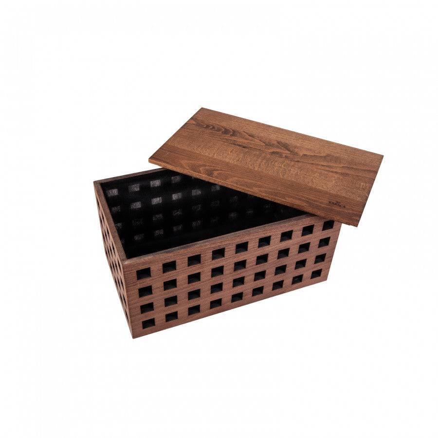 Karaca Frame Large Bread Box 153.03.06.2395 -  Bread Boxes | صندوق خبز كبير بإطار من كاراجا - ebarza Furniture UAE | Shop Modern Furniture in Abu Dhabi & Dubai - مفروشات ايبازرا في الامارات | تسوق اثاث عصري وديكورات مميزة في دبي وابوظبي