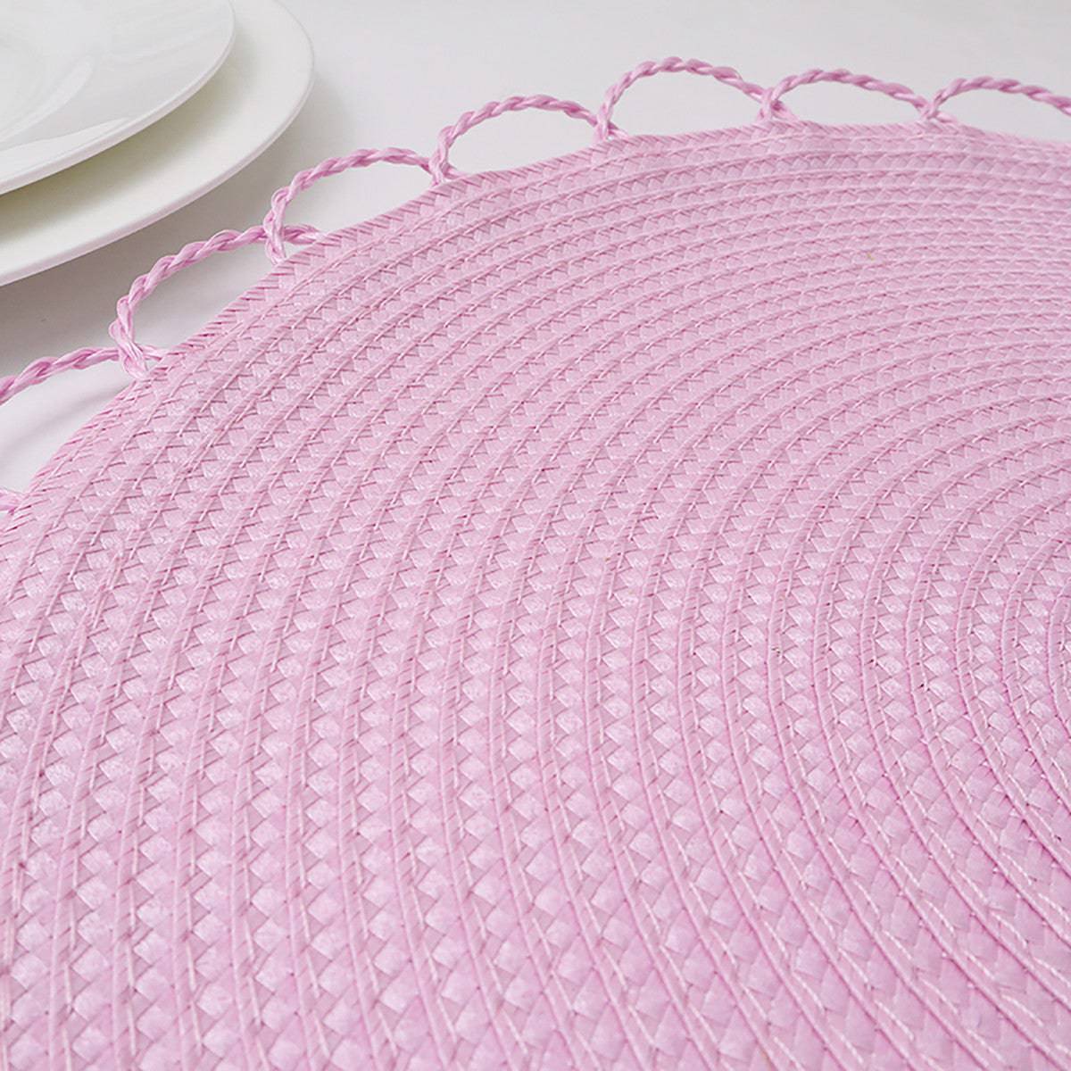 Karaca Greenhouse 2-Set Placemat Pink 153.20.01.0249 -  Placemats | كاراجا مجموعتان من مفرش المائدة باللون الوردي - ebarza Furniture UAE | Shop Modern Furniture in Abu Dhabi & Dubai - مفروشات ايبازرا في الامارات | تسوق اثاث عصري وديكورات مميزة في دبي وابوظبي