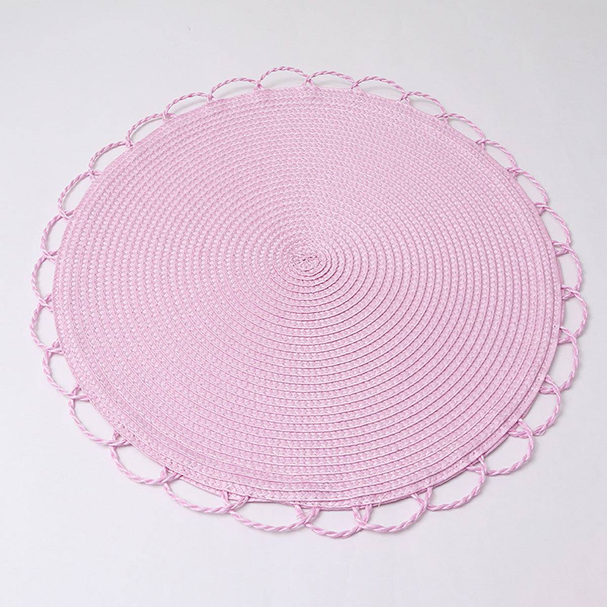 Karaca Greenhouse 2-Set Placemat Pink 153.20.01.0249 -  Placemats | كاراجا مجموعتان من مفرش المائدة باللون الوردي - ebarza Furniture UAE | Shop Modern Furniture in Abu Dhabi & Dubai - مفروشات ايبازرا في الامارات | تسوق اثاث عصري وديكورات مميزة في دبي وابوظبي