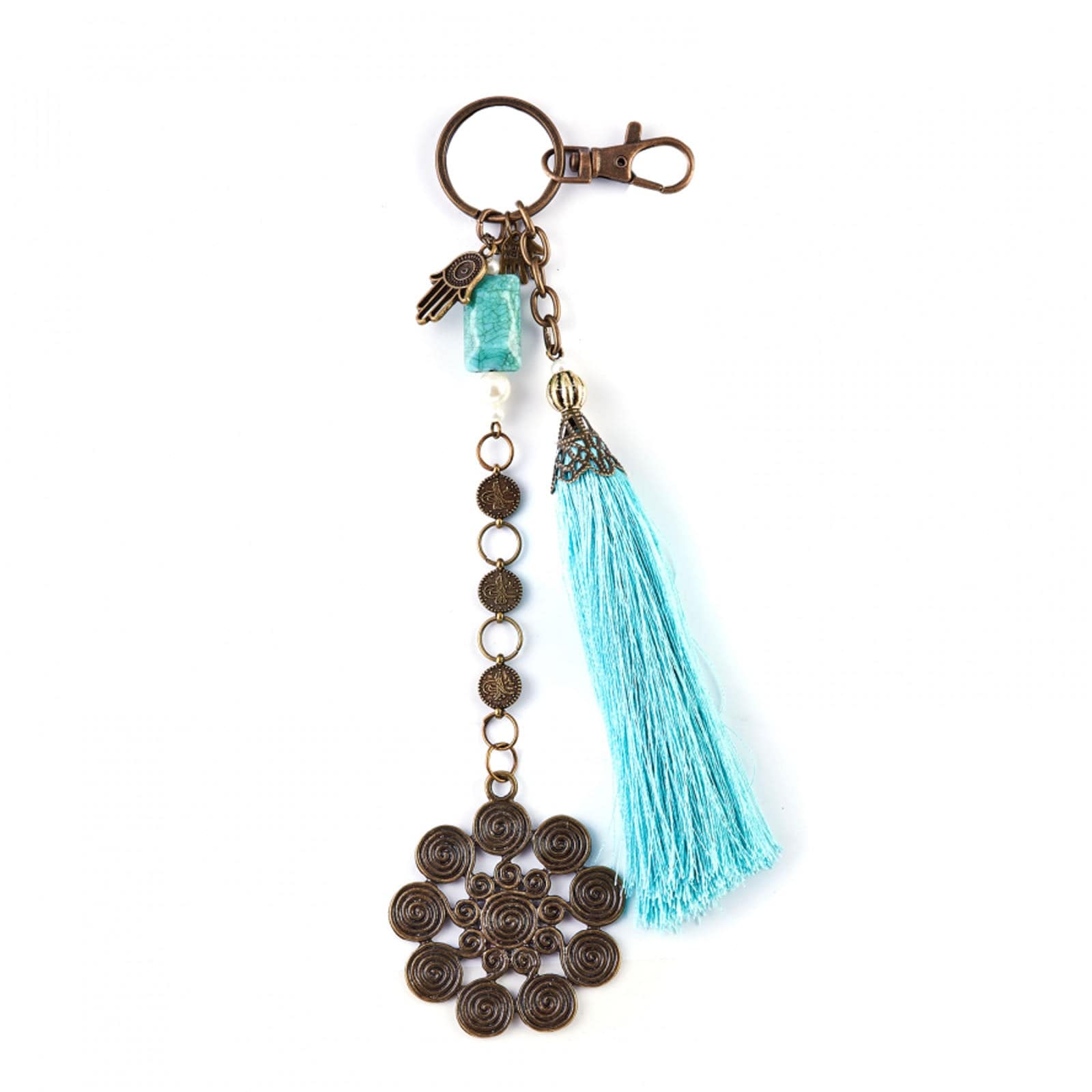 Karaca Handmade   Keychain 153.19.01.1478 -  Keychains | ميدالية مفاتيح كاراجا صناعه يدوية - ebarza Furniture UAE | Shop Modern Furniture in Abu Dhabi & Dubai - مفروشات ايبازرا في الامارات | تسوق اثاث عصري وديكورات مميزة في دبي وابوظبي