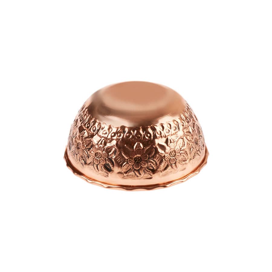 Karaca Home Anatolia Copper Cookie Bowl 300.21.02.0218 -  Plates | وعاء كوكي نحاسي من كاراجا هوم الأناضول - ebarza Furniture UAE | Shop Modern Furniture in Abu Dhabi & Dubai - مفروشات ايبازرا في الامارات | تسوق اثاث عصري وديكورات مميزة في دبي وابوظبي