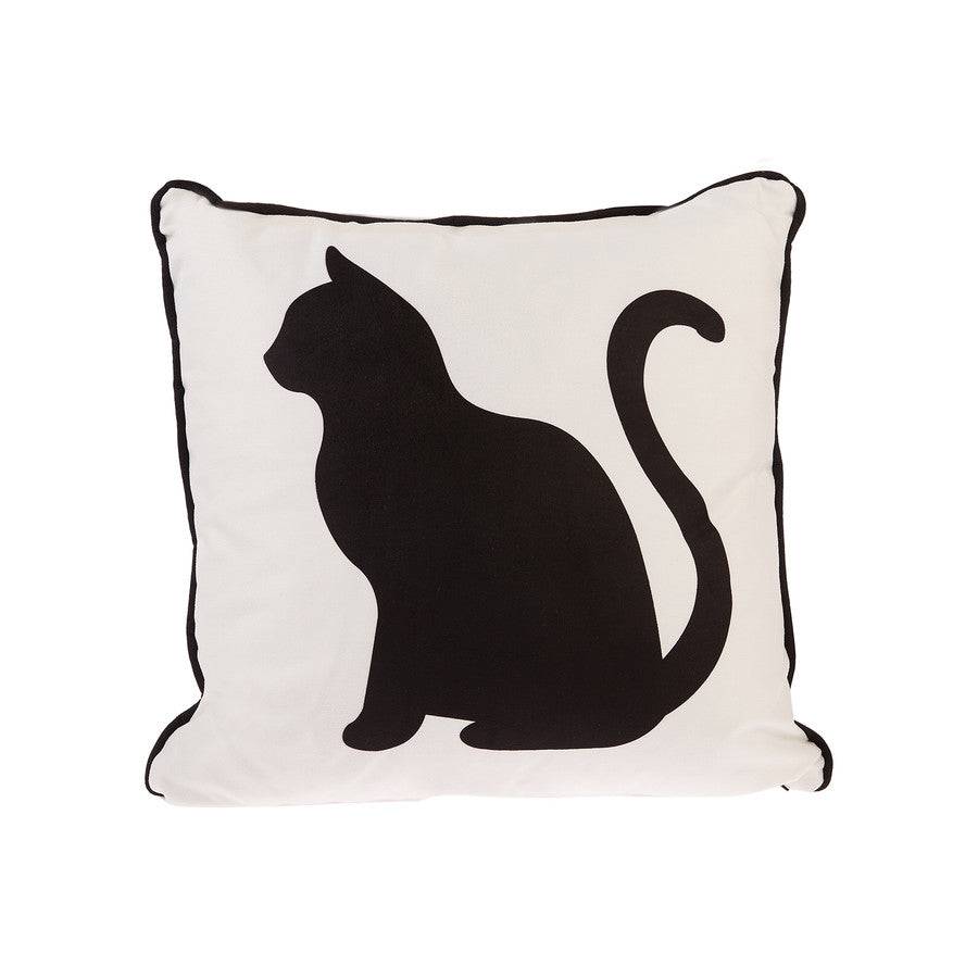 Karaca Home Cat Decorative Pillow 45X45Cm 300.21.02.0244 -  Cushions | وسادة ديكور للقطط من كاراجا 45*45 سم - ebarza Furniture UAE | Shop Modern Furniture in Abu Dhabi & Dubai - مفروشات ايبازرا في الامارات | تسوق اثاث عصري وديكورات مميزة في دبي وابوظبي