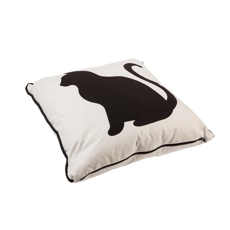 Karaca Home Cat Decorative Pillow 45X45Cm 300.21.02.0244 -  Cushions | وسادة ديكور للقطط من كاراجا 45*45 سم - ebarza Furniture UAE | Shop Modern Furniture in Abu Dhabi & Dubai - مفروشات ايبازرا في الامارات | تسوق اثاث عصري وديكورات مميزة في دبي وابوظبي