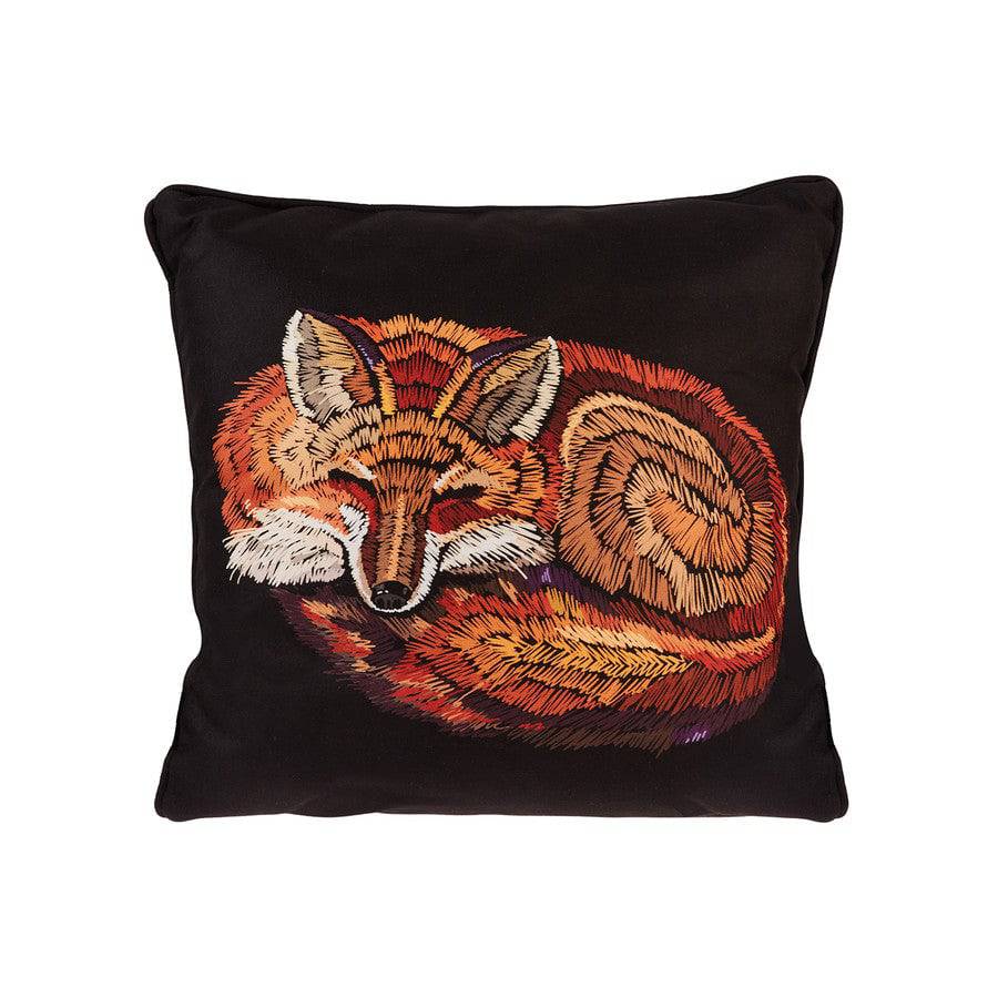 Karaca Home Foxy Double Sided Decorative Pillow 45X45Cm 300.21.02.0243 -  Cushions | وسادة ديكور ماكو وجهين من كاراجا هوم 45*45 سم - ebarza Furniture UAE | Shop Modern Furniture in Abu Dhabi & Dubai - مفروشات ايبازرا في الامارات | تسوق اثاث عصري وديكورات مميزة في دبي وابوظبي