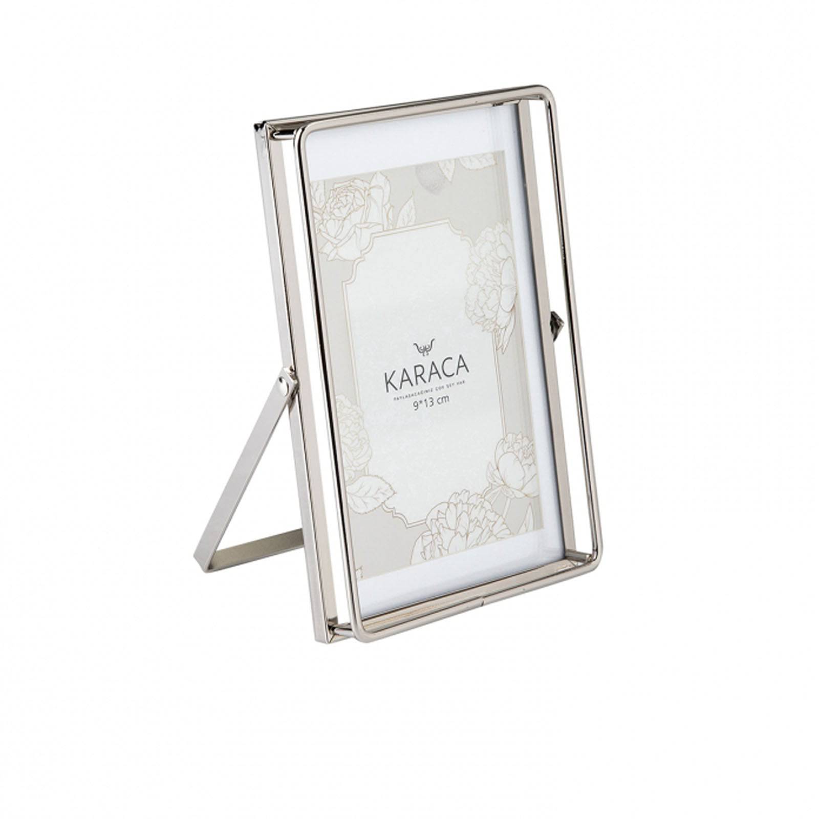 Karaca Magic 10X15 Cm Silver Frame    153.20.01.0118 -  Photo Frames - ebarza Furniture UAE | Shop Modern Furniture in Abu Dhabi & Dubai - مفروشات ايبازرا في الامارات | تسوق اثاث عصري وديكورات مميزة في دبي وابوظبي