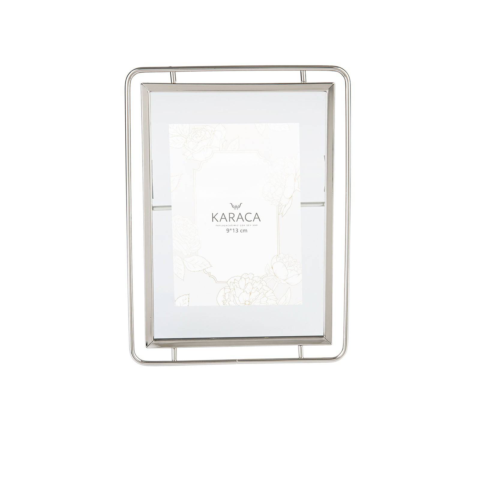 Karaca Magic 12X17 Cm Silver Frame  153.20.01.0120 -  Photo Frames - ebarza Furniture UAE | Shop Modern Furniture in Abu Dhabi & Dubai - مفروشات ايبازرا في الامارات | تسوق اثاث عصري وديكورات مميزة في دبي وابوظبي