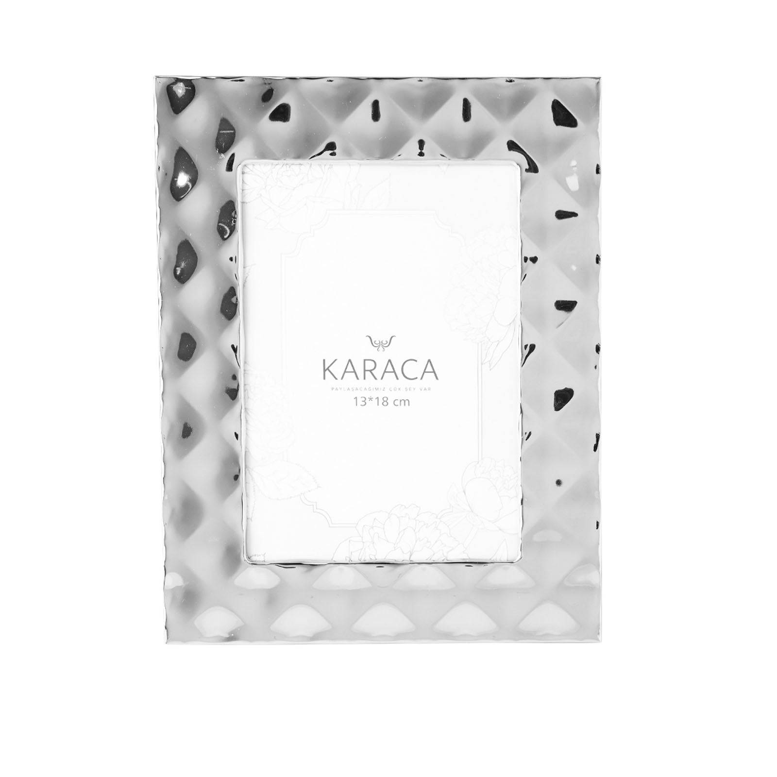 Karaca Magic 12X17 Cm Silver Frame 153.20.01.0136 -  Photo Frames | 12x17 برواز فضي كاراجا ماجيك سم - ebarza Furniture UAE | Shop Modern Furniture in Abu Dhabi & Dubai - مفروشات ايبازرا في الامارات | تسوق اثاث عصري وديكورات مميزة في دبي وابوظبي