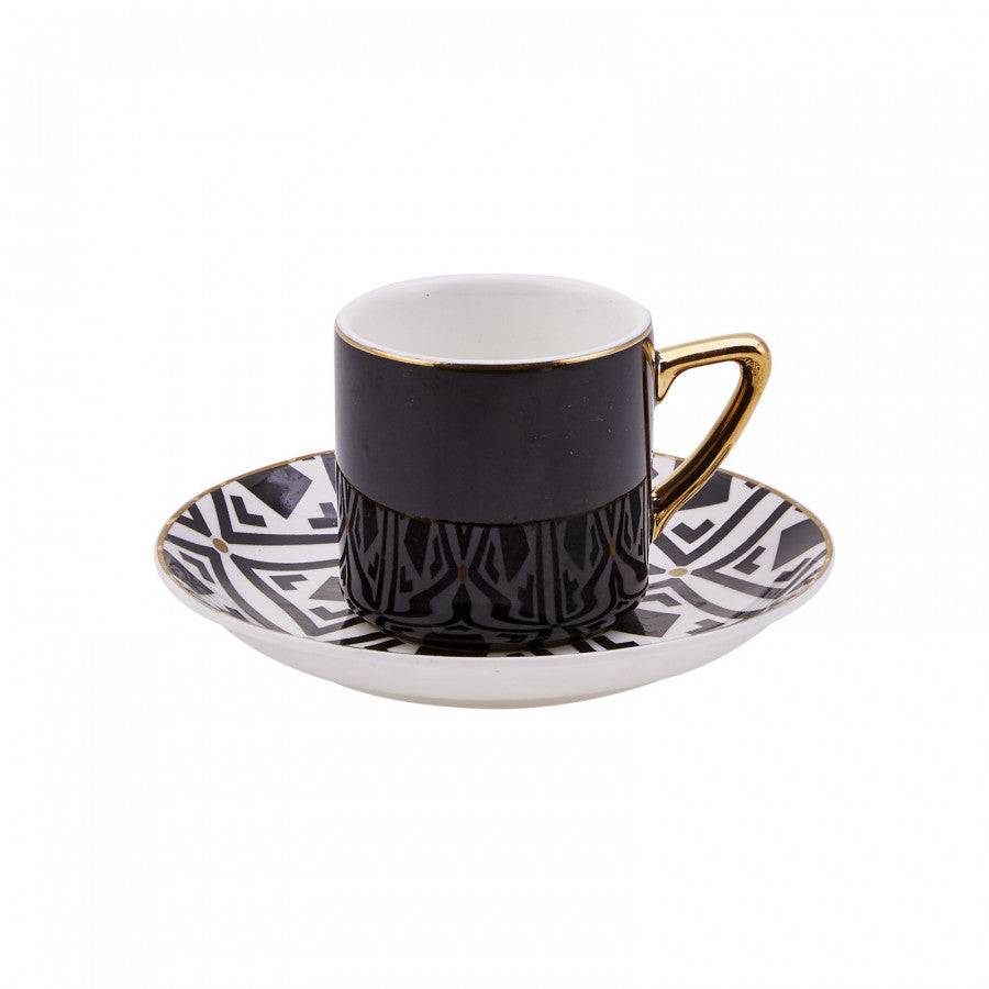 Karaca Monochrome 4 Person Coffee Cup Set 153.01.01.3785 -  Coffee Sets | طقم فناجين قهوة كاراجا أحادية اللون 4 أشخاص - ebarza Furniture UAE | Shop Modern Furniture in Abu Dhabi & Dubai - مفروشات ايبازرا في الامارات | تسوق اثاث عصري وديكورات مميزة في دبي وابوظبي