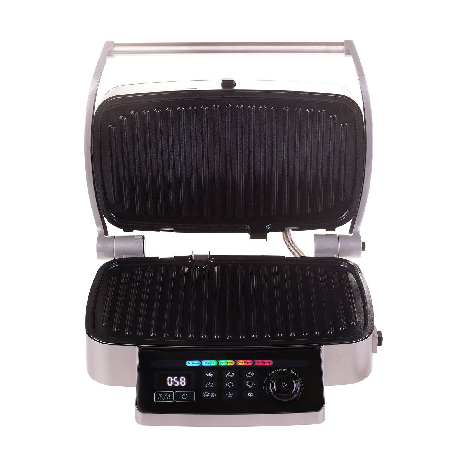 Karaca Multigrill Grill And Toaster 153.03.06.2012 -  Kitchen Appliances | شواية ومحمصة كاراجا متعددة الاستخدامات - ebarza Furniture UAE | Shop Modern Furniture in Abu Dhabi & Dubai - مفروشات ايبازرا في الامارات | تسوق اثاث عصري وديكورات مميزة في دبي وابوظبي