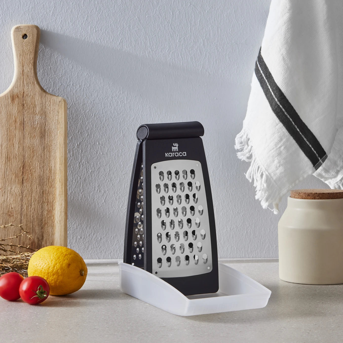 Karaca Nancy Double Sided Foldable Grater 153.03.08.2894 -  Cookware Sets - ebarza Furniture UAE | Shop Modern Furniture in Abu Dhabi & Dubai - مفروشات ايبازرا في الامارات | تسوق اثاث عصري وديكورات مميزة في دبي وابوظبي