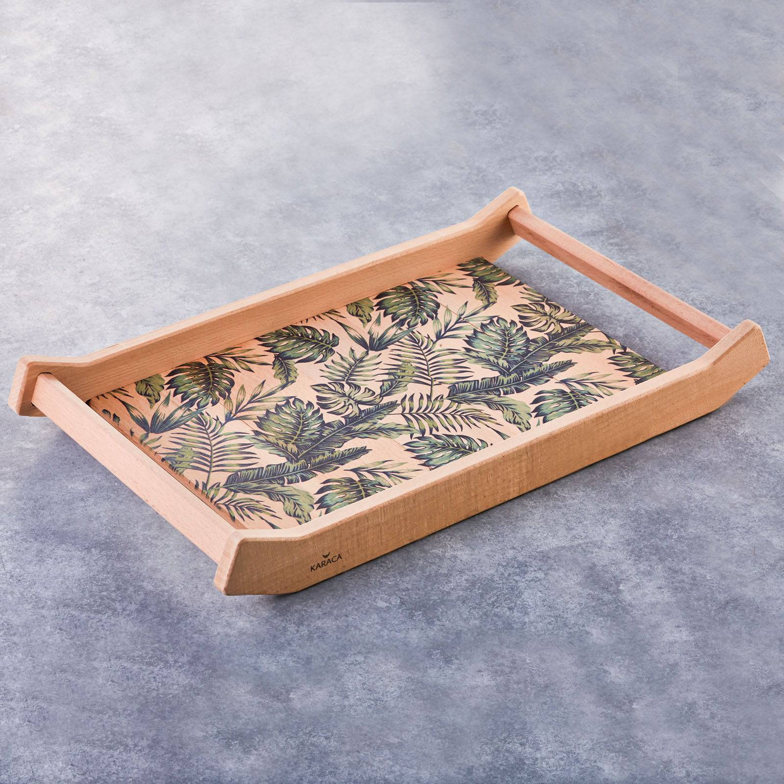 Karaca Nature Boat Tray 153.03.06.1237 -  Trays - ebarza Furniture UAE | Shop Modern Furniture in Abu Dhabi & Dubai - مفروشات ايبازرا في الامارات | تسوق اثاث عصري وديكورات مميزة في دبي وابوظبي