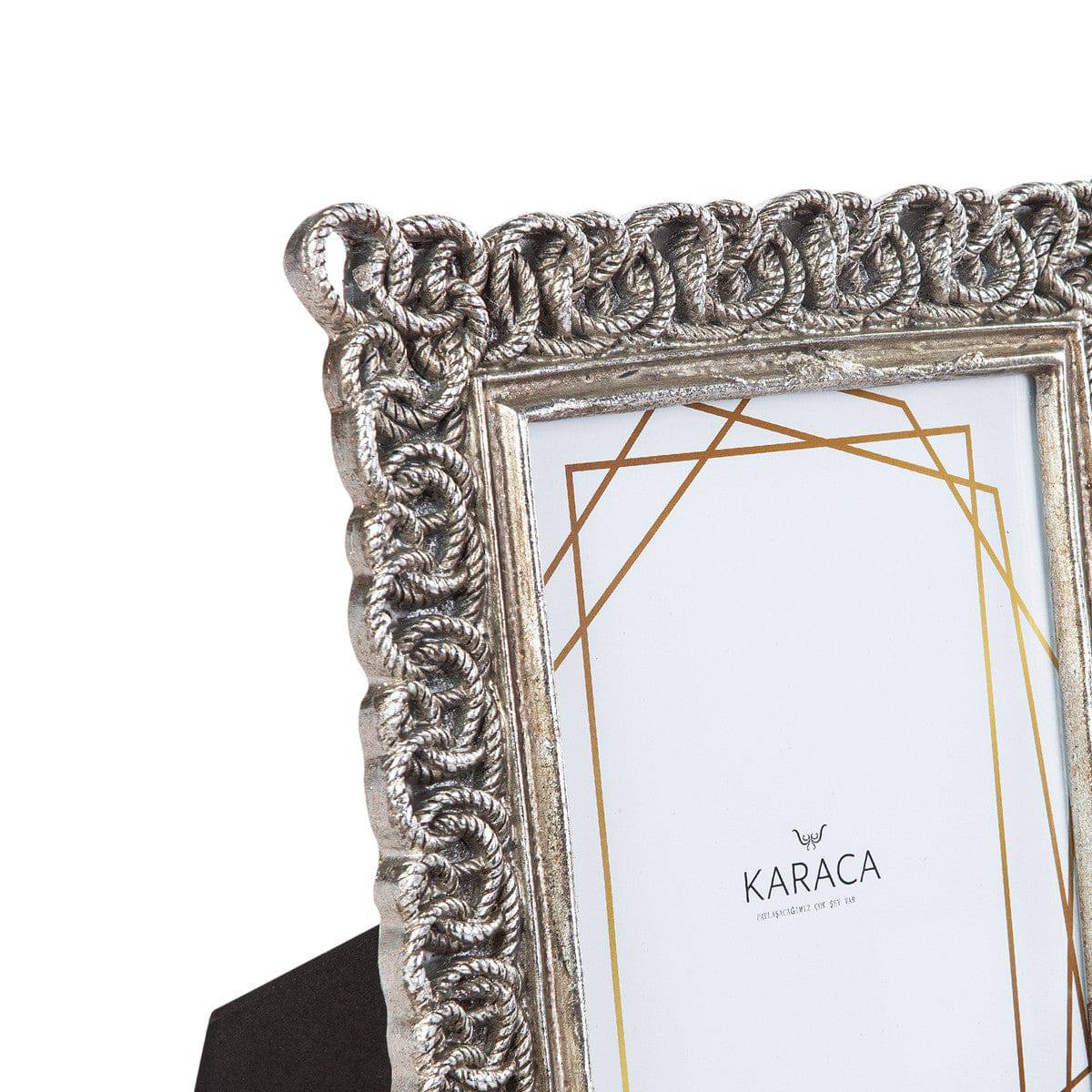 Karaca Nova Chain Silver Photo Frame 13X18 Cm 153.20.01.0299 -  Photo Frames | سلسلة كاراجا نوفا إطار صور فضي مقاس 13*18 سم - ebarza Furniture UAE | Shop Modern Furniture in Abu Dhabi & Dubai - مفروشات ايبازرا في الامارات | تسوق اثاث عصري وديكورات مميزة في دبي وابوظبي