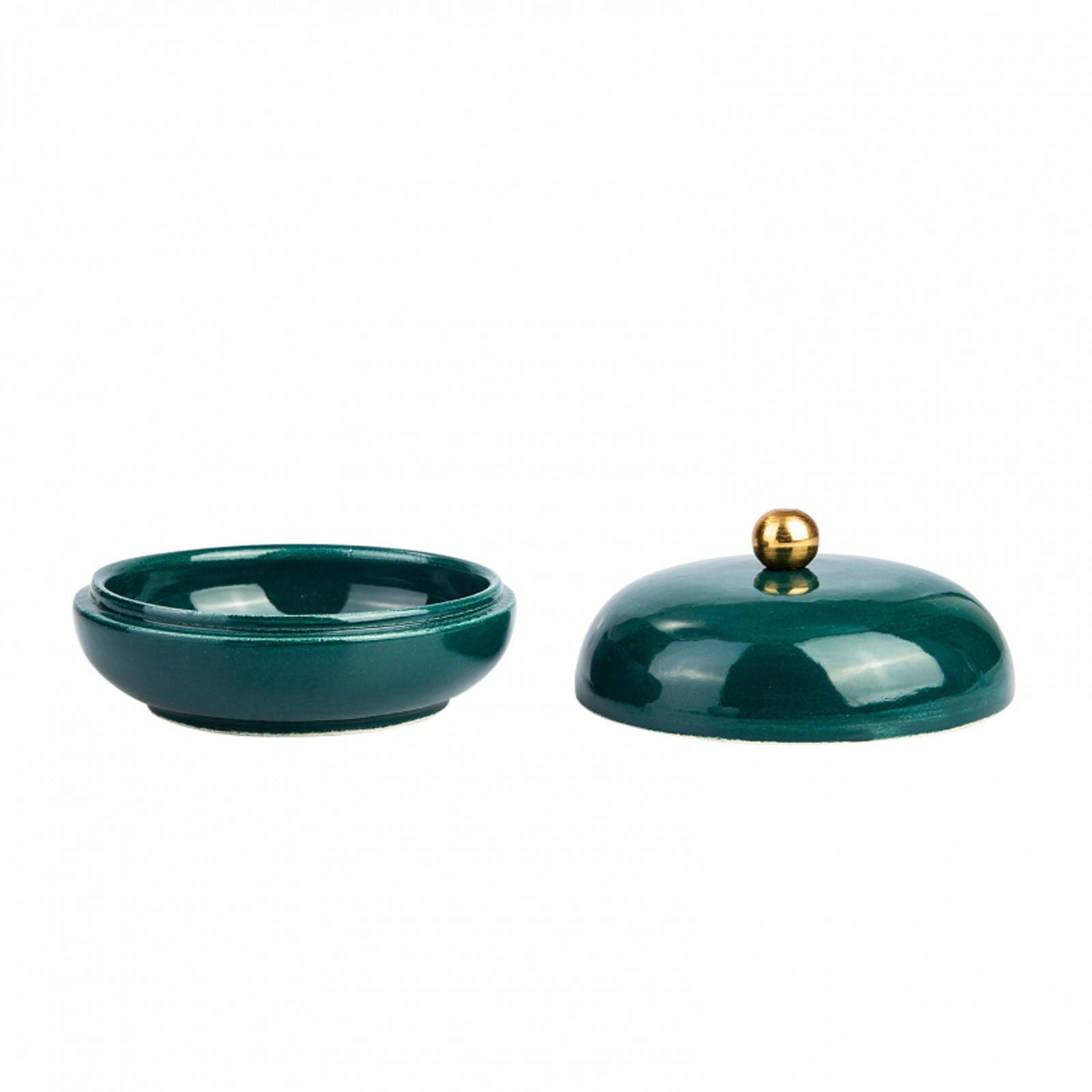 Karaca Rivoli Green Turkish Delight Holder 153.20.01.0228 -  Delight Holders - ebarza Furniture UAE | Shop Modern Furniture in Abu Dhabi & Dubai - مفروشات ايبازرا في الامارات | تسوق اثاث عصري وديكورات مميزة في دبي وابوظبي