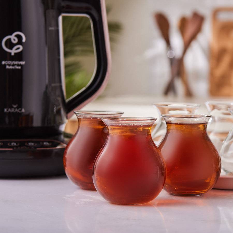 Karaca Tatlıcan From Refika Set Of 6 Tea Glasses 153.03.06.4915 -  Tea Sets | كاراجا تاتليكان من مجموعة رفيكا المكونة من 6 أكواب شاي - ebarza Furniture UAE | Shop Modern Furniture in Abu Dhabi & Dubai - مفروشات ايبازرا في الامارات | تسوق اثاث عصري وديكورات مميزة في دبي وابوظبي