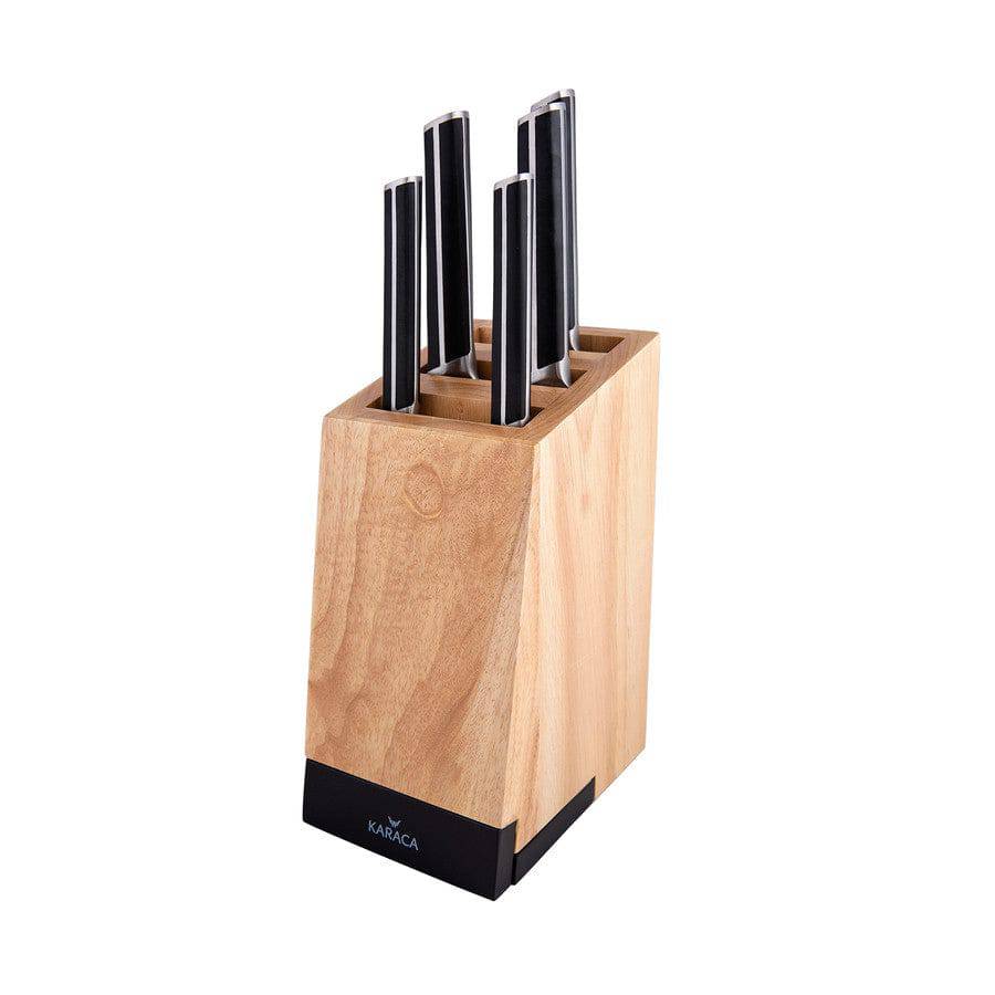 Karaca Teton 6 Piece Knife Set 153.03.06.1414 -  Kitchen Knives | طقم سكاكين كاراجا تيتون 6 قطع - ebarza Furniture UAE | Shop Modern Furniture in Abu Dhabi & Dubai - مفروشات ايبازرا في الامارات | تسوق اثاث عصري وديكورات مميزة في دبي وابوظبي