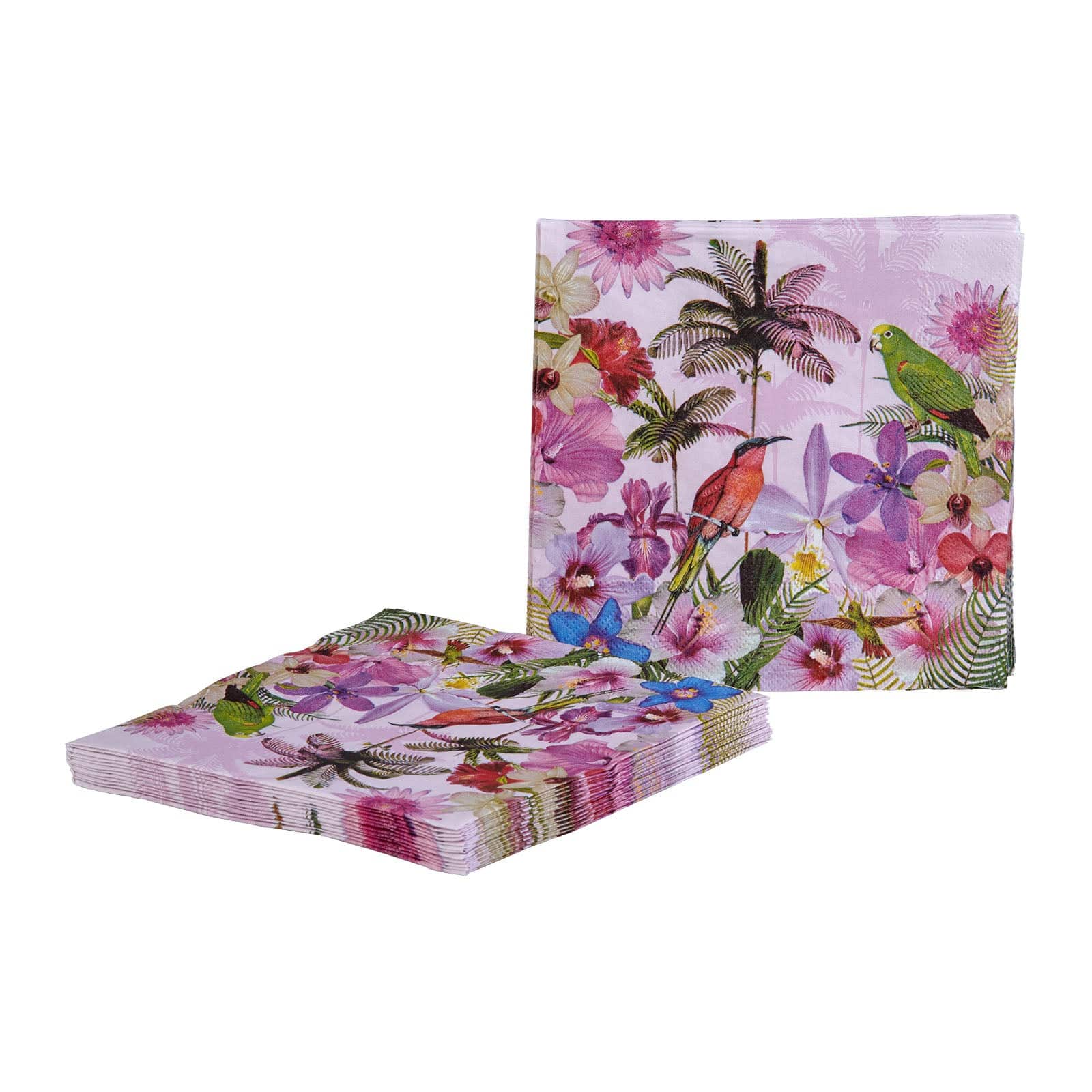 Karaca Tropical Napkin 153.19.01.1261 -  Napkins | منديل استوائي من كاراجا - ebarza Furniture UAE | Shop Modern Furniture in Abu Dhabi & Dubai - مفروشات ايبازرا في الامارات | تسوق اثاث عصري وديكورات مميزة في دبي وابوظبي