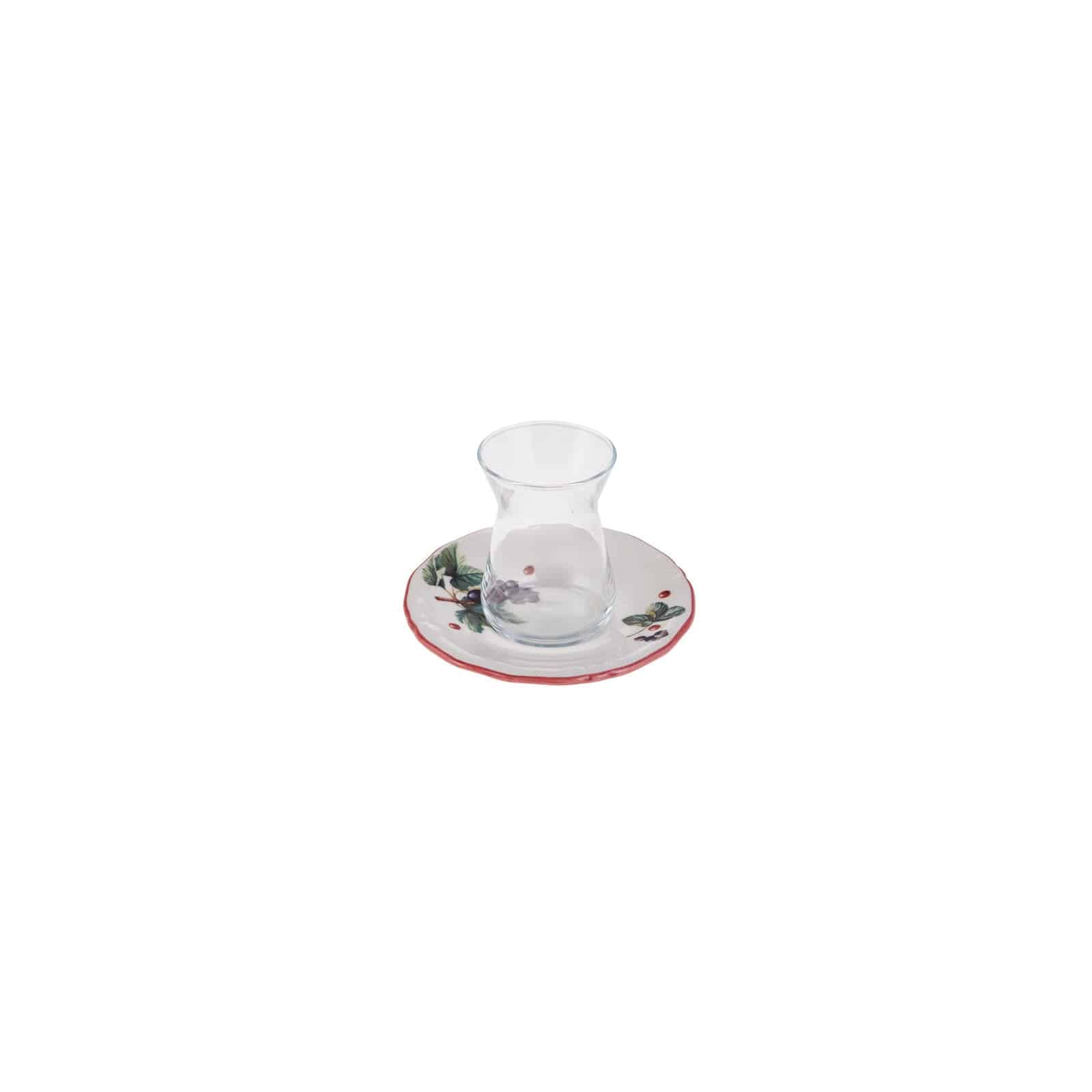 Karaca Very Berry 26 Pieces  Set For 6 People 153.03.08.0255 -  Dinnerware Sets - ebarza Furniture UAE | Shop Modern Furniture in Abu Dhabi & Dubai - مفروشات ايبازرا في الامارات | تسوق اثاث عصري وديكورات مميزة في دبي وابوظبي