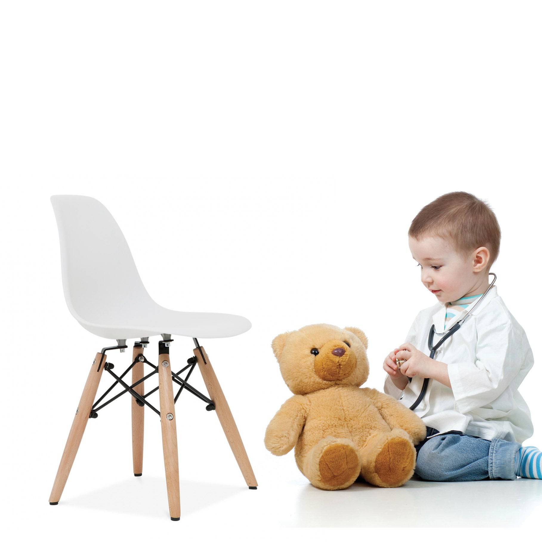 Kids Chair Plastic Pc-0117W-P -  Kids Chairs | كرسي اطفال - بلاستيك - ebarza Furniture UAE | Shop Modern Furniture in Abu Dhabi & Dubai - مفروشات ايبازرا في الامارات | تسوق اثاث عصري وديكورات مميزة في دبي وابوظبي