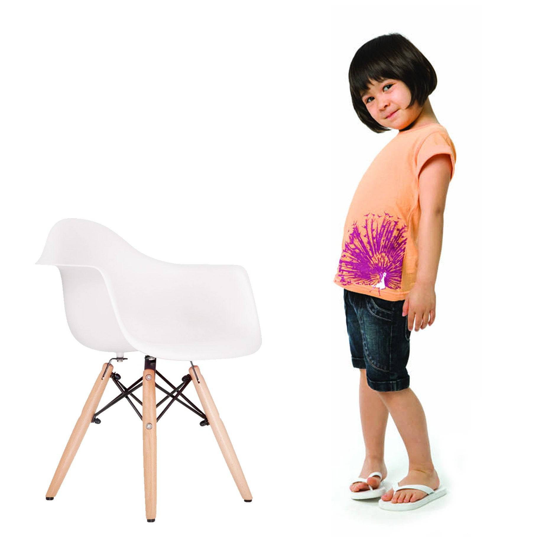 Kids Chair Plastic Pc-0117W-P -  Kids Chairs | كرسي اطفال - بلاستيك - ebarza Furniture UAE | Shop Modern Furniture in Abu Dhabi & Dubai - مفروشات ايبازرا في الامارات | تسوق اثاث عصري وديكورات مميزة في دبي وابوظبي