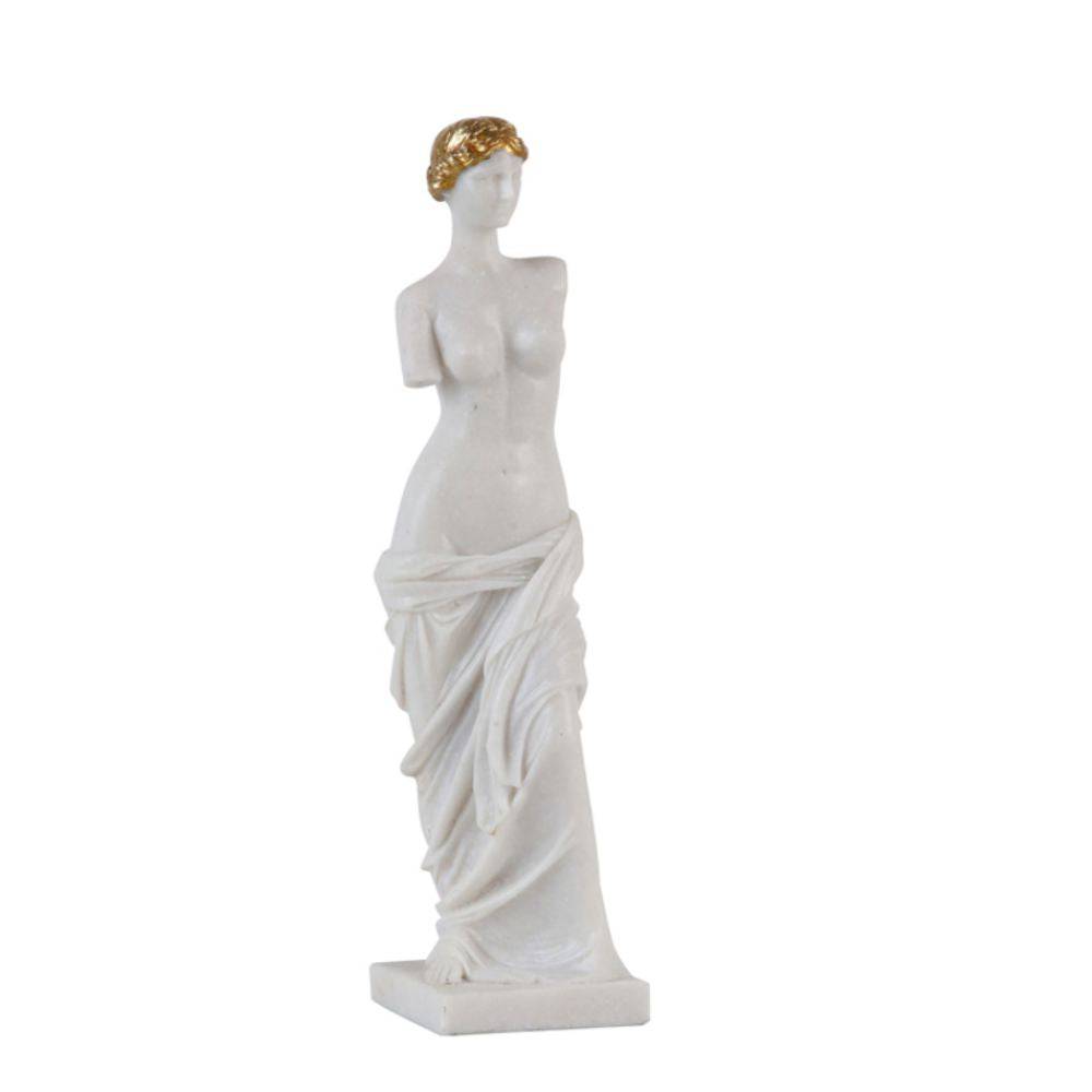 Lady Figurine Fl-D336 -  Home Decor Figurines | تمثال سيدة - ebarza Furniture UAE | Shop Modern Furniture in Abu Dhabi & Dubai - مفروشات ايبازرا في الامارات | تسوق اثاث عصري وديكورات مميزة في دبي وابوظبي