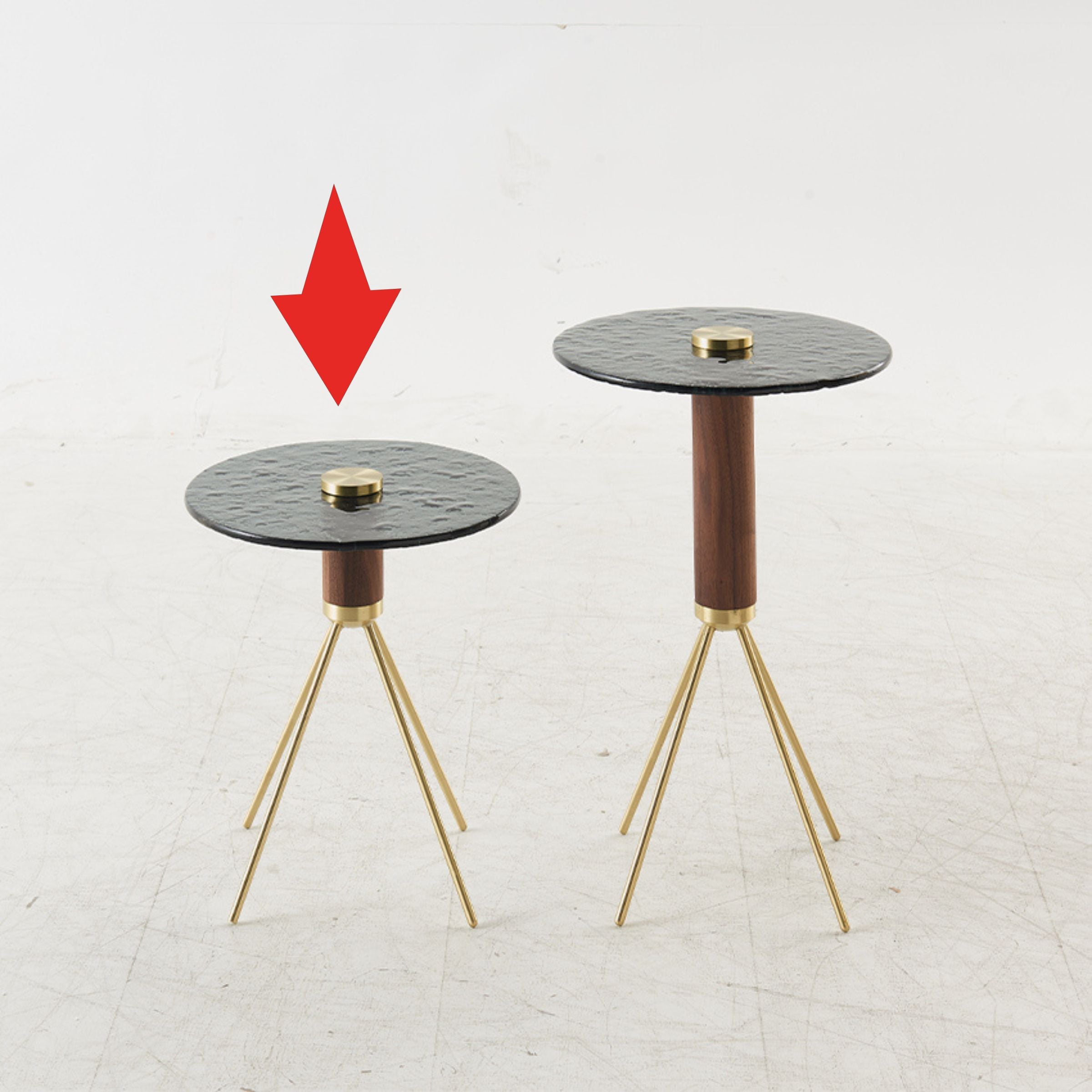 Lama Side Table 38 cm MLL-D62 -  Side Tables - ebarza Furniture UAE | Shop Modern Furniture in Abu Dhabi & Dubai - مفروشات ايبازرا في الامارات | تسوق اثاث عصري وديكورات مميزة في دبي وابوظبي