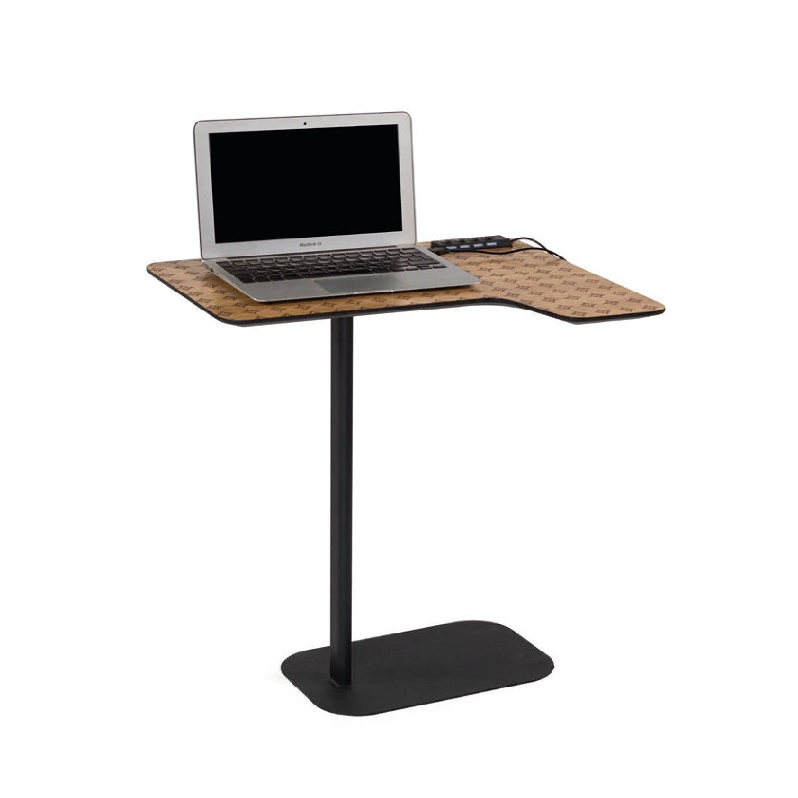 Laptop Side Table Ltst-Hw08 -  Side Tables | طاولة جانبية للكمبيوتر المحمول - ebarza Furniture UAE | Shop Modern Furniture in Abu Dhabi & Dubai - مفروشات ايبازرا في الامارات | تسوق اثاث عصري وديكورات مميزة في دبي وابوظبي