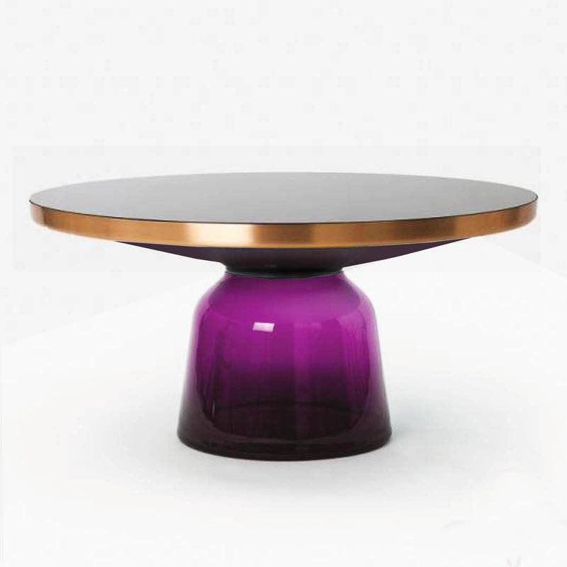 Latina Coffee Table Tg-26-Pu Ct8485-75-P/G -  Coffee Tables - ebarza Furniture UAE | Shop Modern Furniture in Abu Dhabi & Dubai - مفروشات ايبازرا في الامارات | تسوق اثاث عصري وديكورات مميزة في دبي وابوظبي