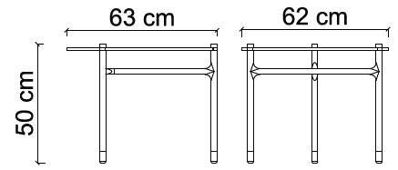 Layla Side Table Layla-010 -  Side Tables | طاولة جانبية ليلى - ebarza Furniture UAE | Shop Modern Furniture in Abu Dhabi & Dubai - مفروشات ايبازرا في الامارات | تسوق اثاث عصري وديكورات مميزة في دبي وابوظبي