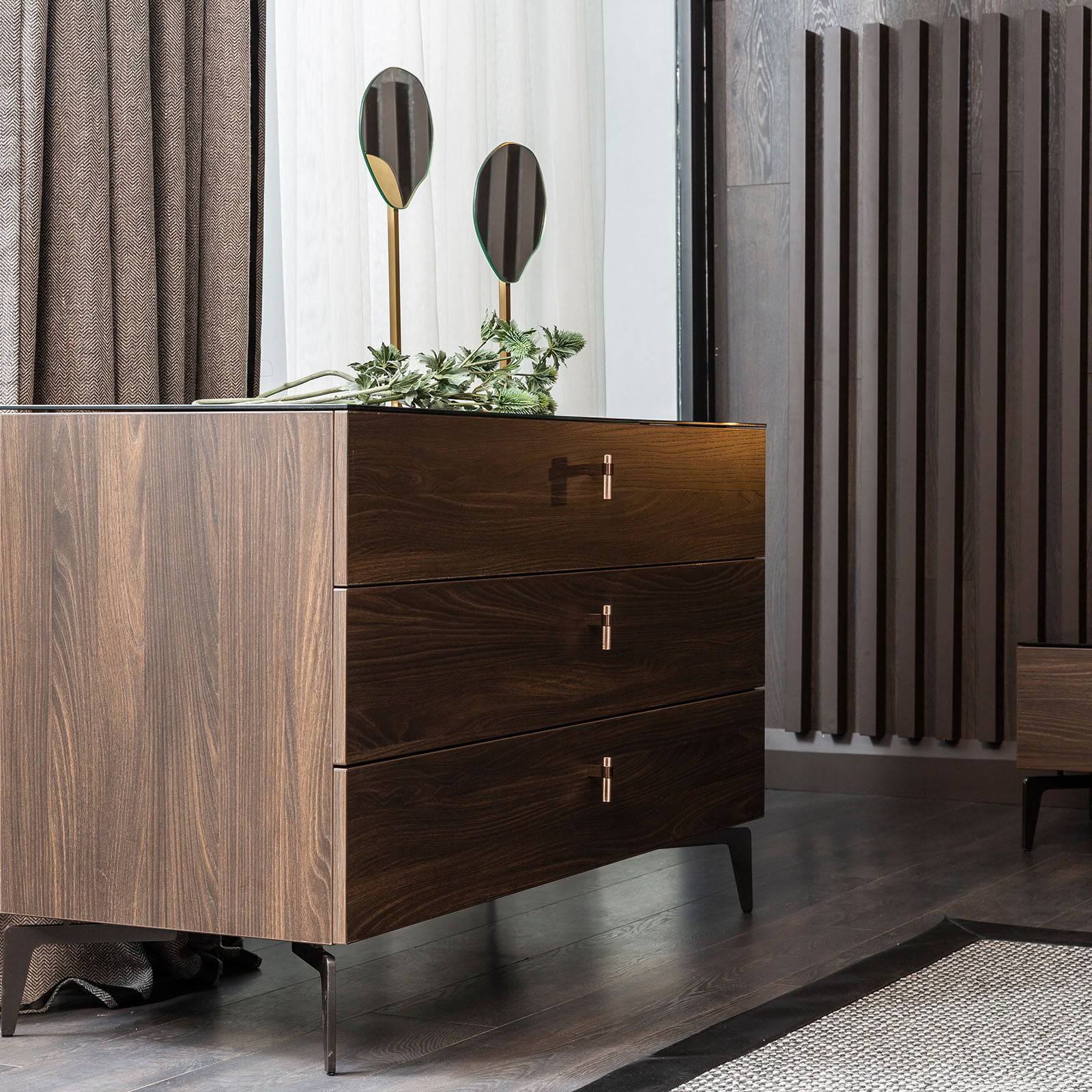 Lazio Only Dresser+ Mirror   Lazio-Dresser -  Dressers and Mirrors - ebarza Furniture UAE | Shop Modern Furniture in Abu Dhabi & Dubai - مفروشات ايبازرا في الامارات | تسوق اثاث عصري وديكورات مميزة في دبي وابوظبي