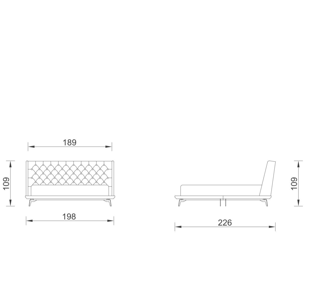 Lazio Wild King Size Laziowild -  Bedsteads - ebarza Furniture UAE | Shop Modern Furniture in Abu Dhabi & Dubai - مفروشات ايبازرا في الامارات | تسوق اثاث عصري وديكورات مميزة في دبي وابوظبي