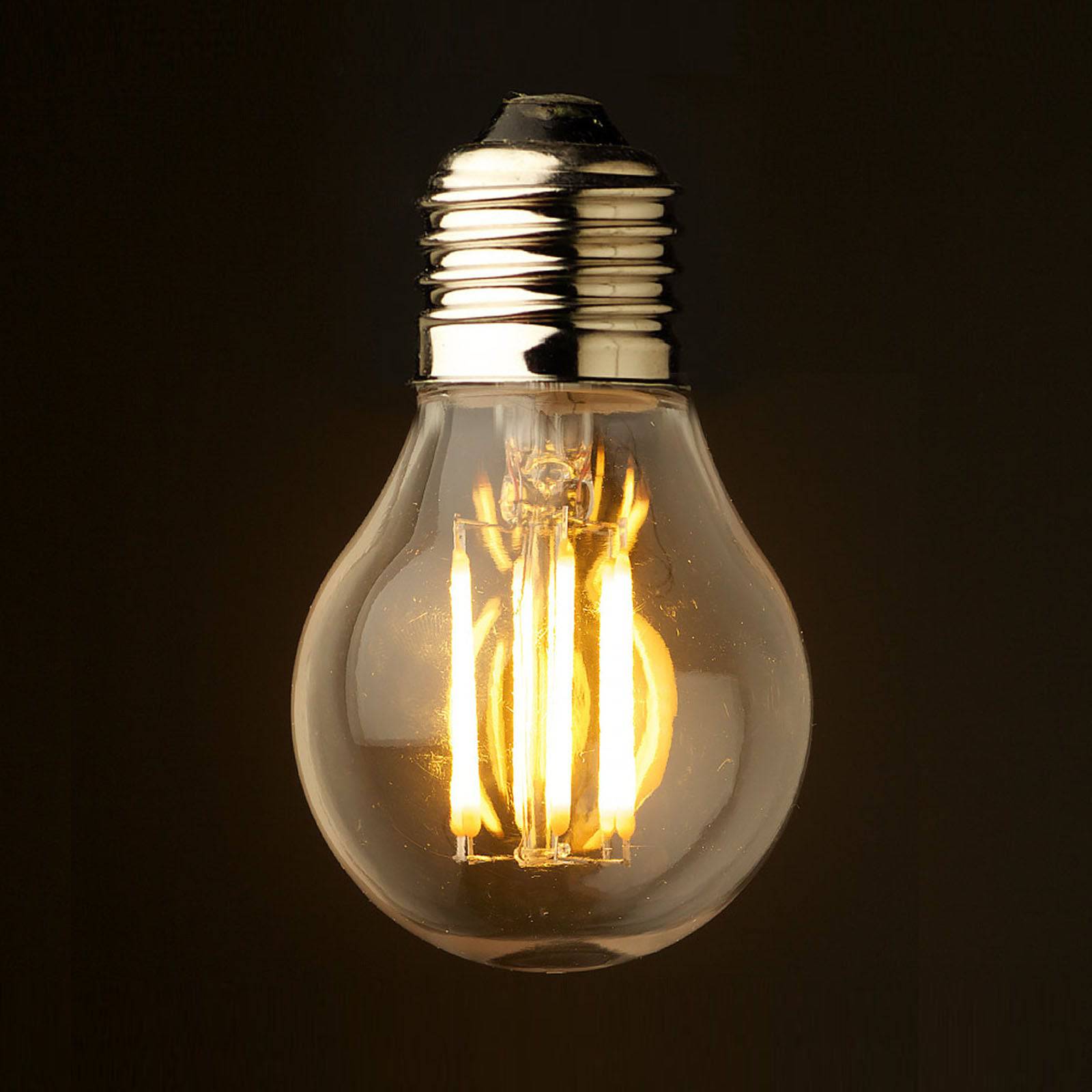 Led E27 Vintage Bulb G45-6W -  Bulbs - ebarza Furniture UAE | Shop Modern Furniture in Abu Dhabi & Dubai - مفروشات ايبازرا في الامارات | تسوق اثاث عصري وديكورات مميزة في دبي وابوظبي