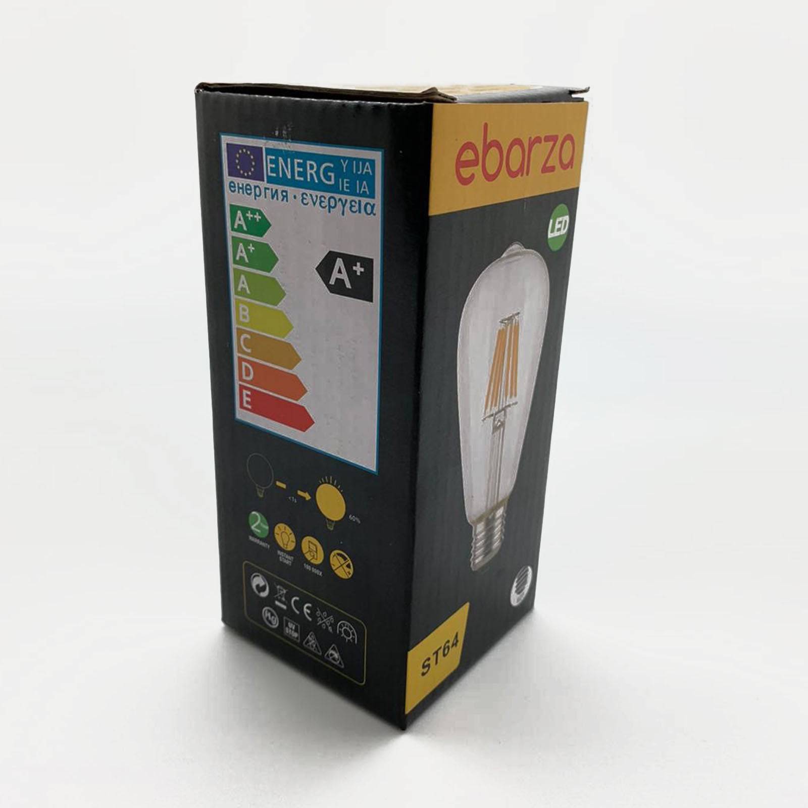 Led E27 Vintage Bulb  ST64-6W -  Bulbs - ebarza Furniture UAE | Shop Modern Furniture in Abu Dhabi & Dubai - مفروشات ايبازرا في الامارات | تسوق اثاث عصري وديكورات مميزة في دبي وابوظبي