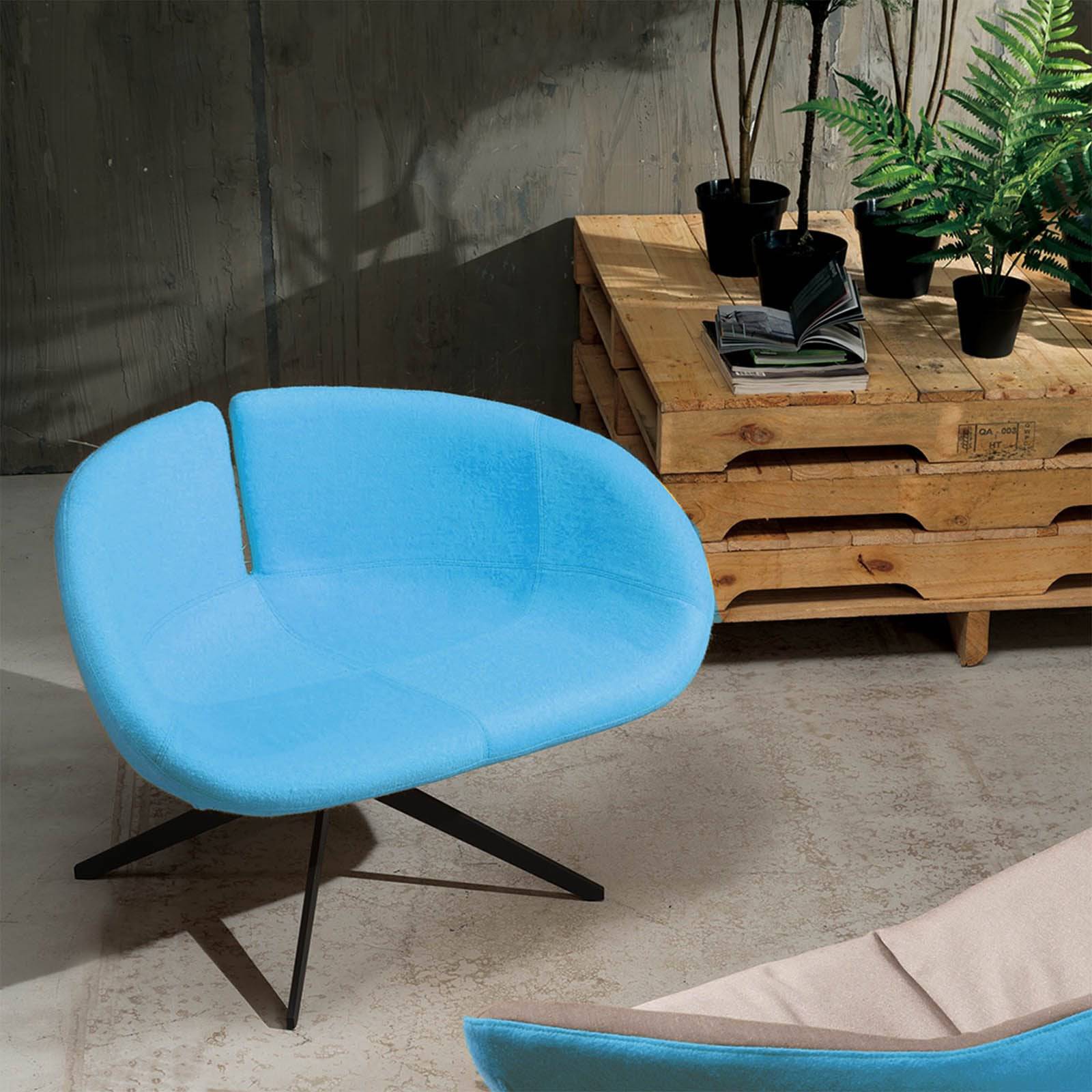 Lille Lounge Chair Lc012-1-B -  Lounge Chairs - ebarza Furniture UAE | Shop Modern Furniture in Abu Dhabi & Dubai - مفروشات ايبازرا في الامارات | تسوق اثاث عصري وديكورات مميزة في دبي وابوظبي