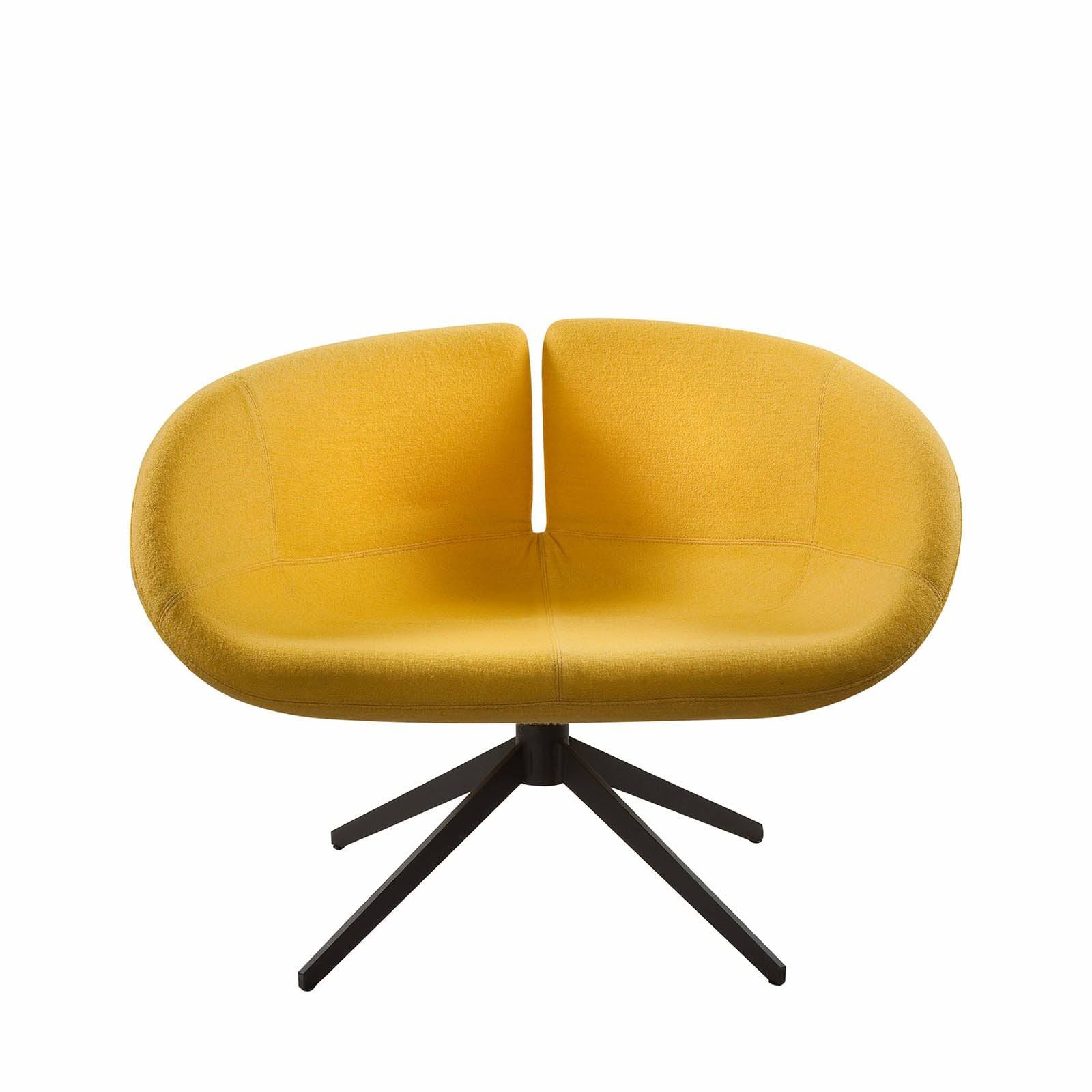 Lille Lounge Chair Lc012-Y -  Lounge Chairs - ebarza Furniture UAE | Shop Modern Furniture in Abu Dhabi & Dubai - مفروشات ايبازرا في الامارات | تسوق اثاث عصري وديكورات مميزة في دبي وابوظبي