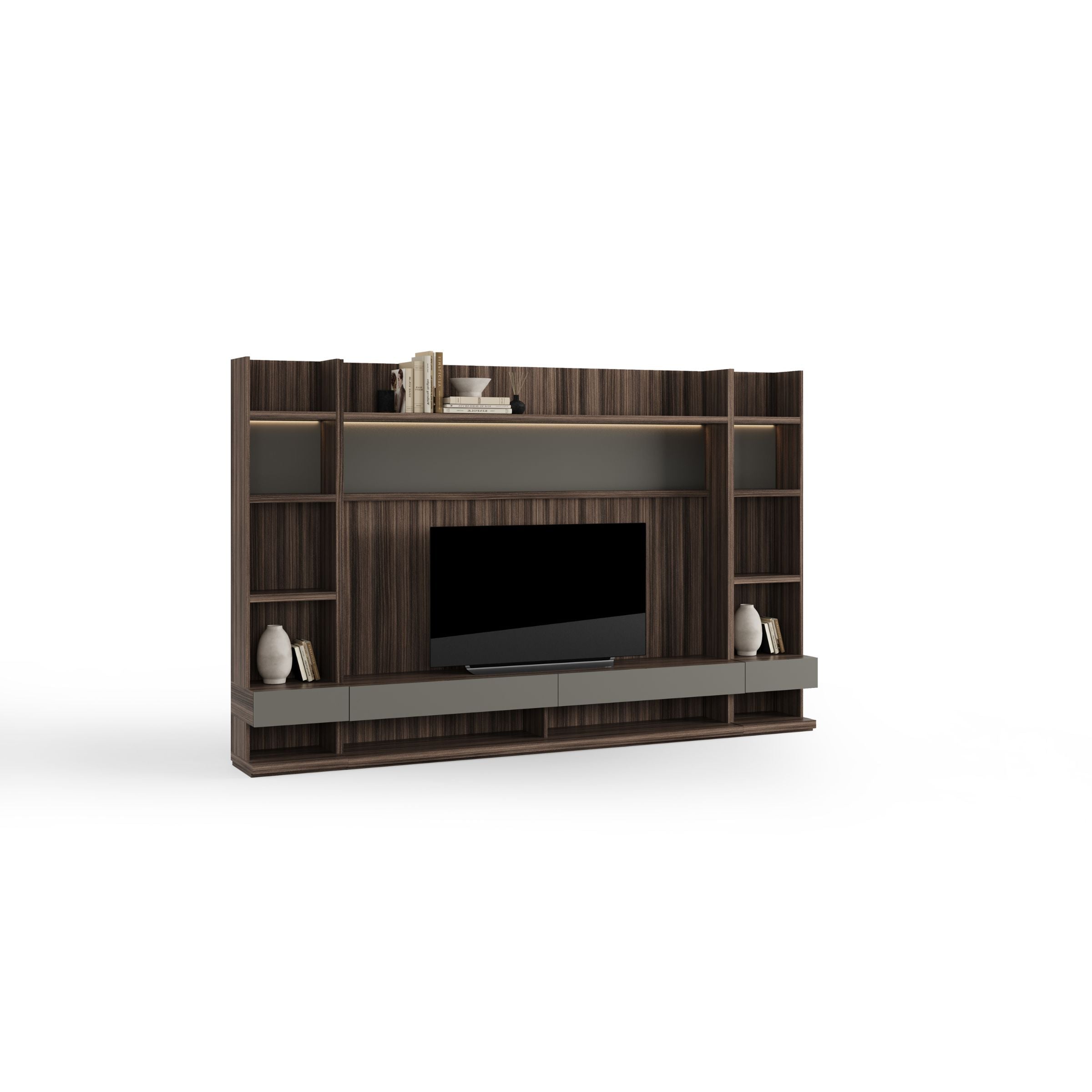 Pre order 25 Days Delivery Lipa Single Module - Modular TV / Wall Unit YOLIPA-SB -  TV Units - ebarza Furniture UAE | Shop Modern Furniture in Abu Dhabi & Dubai - مفروشات ايبازرا في الامارات | تسوق اثاث عصري وديكورات مميزة في دبي وابوظبي