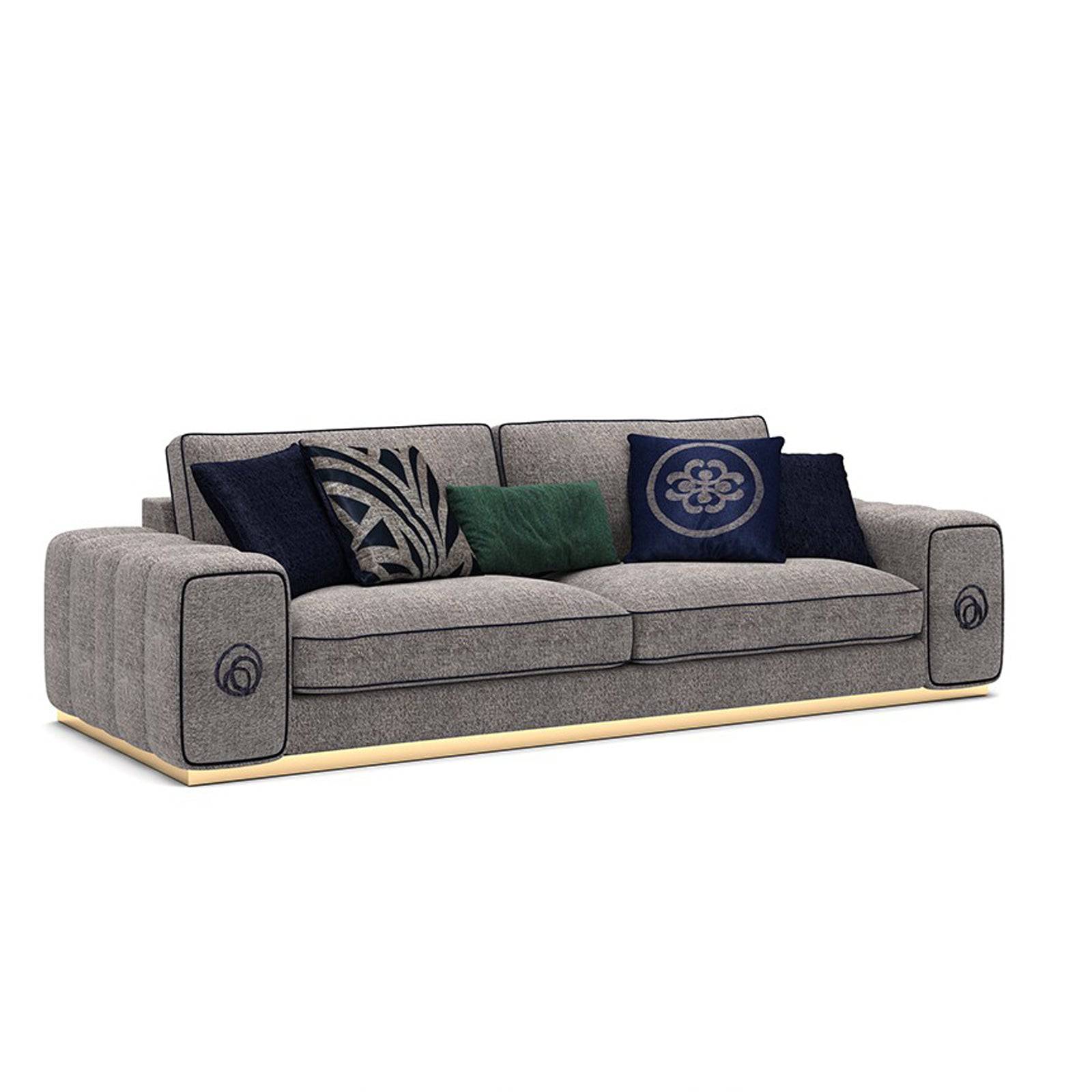 Lisa 3 Seater Sofa Lisa-Vol2Sofa -  Sofas | صوفا 3 مقاعد من ليزا - ebarza Furniture UAE | Shop Modern Furniture in Abu Dhabi & Dubai - مفروشات ايبازرا في الامارات | تسوق اثاث عصري وديكورات مميزة في دبي وابوظبي