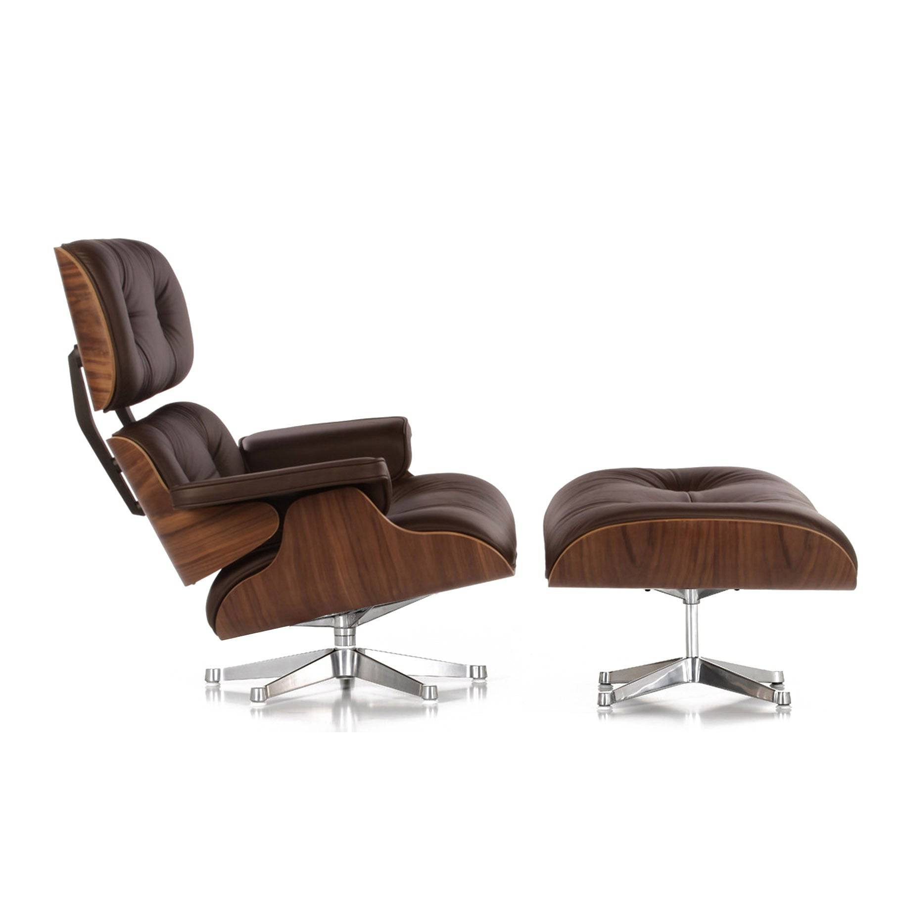 Lounge Chair And Ottoman Tall BROWN-W Bp8026-Twb BROWN -  Lounge Chairs | كرسي صالة مع مسند قدم - ebarza Furniture UAE | Shop Modern Furniture in Abu Dhabi & Dubai - مفروشات ايبازرا في الامارات | تسوق اثاث عصري وديكورات مميزة في دبي وابوظبي