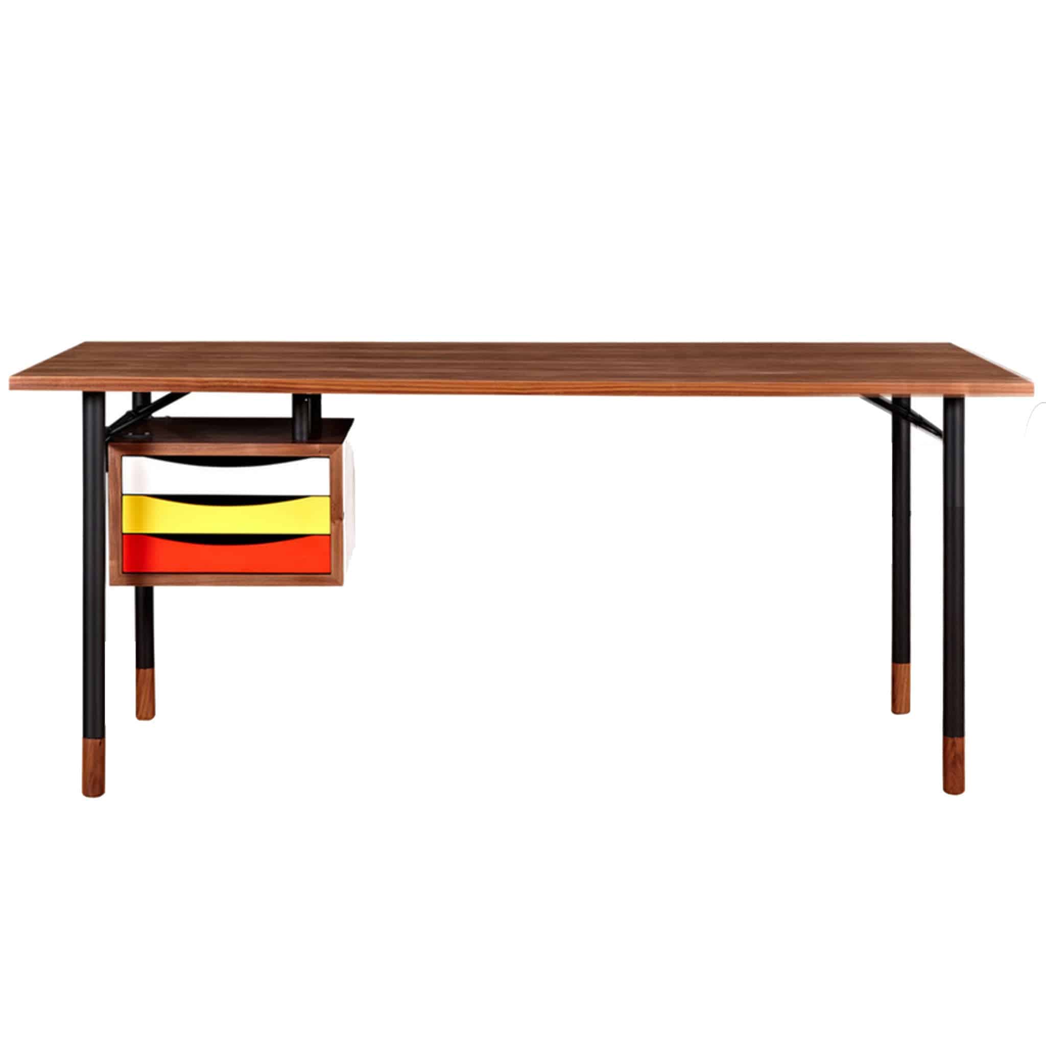 Luna Desk 170 Cm Bsz15143 -  Office Desks - ebarza Furniture UAE | Shop Modern Furniture in Abu Dhabi & Dubai - مفروشات ايبازرا في الامارات | تسوق اثاث عصري وديكورات مميزة في دبي وابوظبي