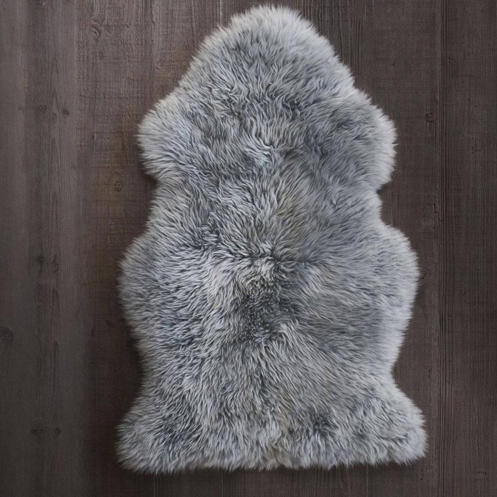 Luxurious Sheepskin Rug -Natural Shp-G -  Rugs - ebarza Furniture UAE | Shop Modern Furniture in Abu Dhabi & Dubai - مفروشات ايبازرا في الامارات | تسوق اثاث عصري وديكورات مميزة في دبي وابوظبي