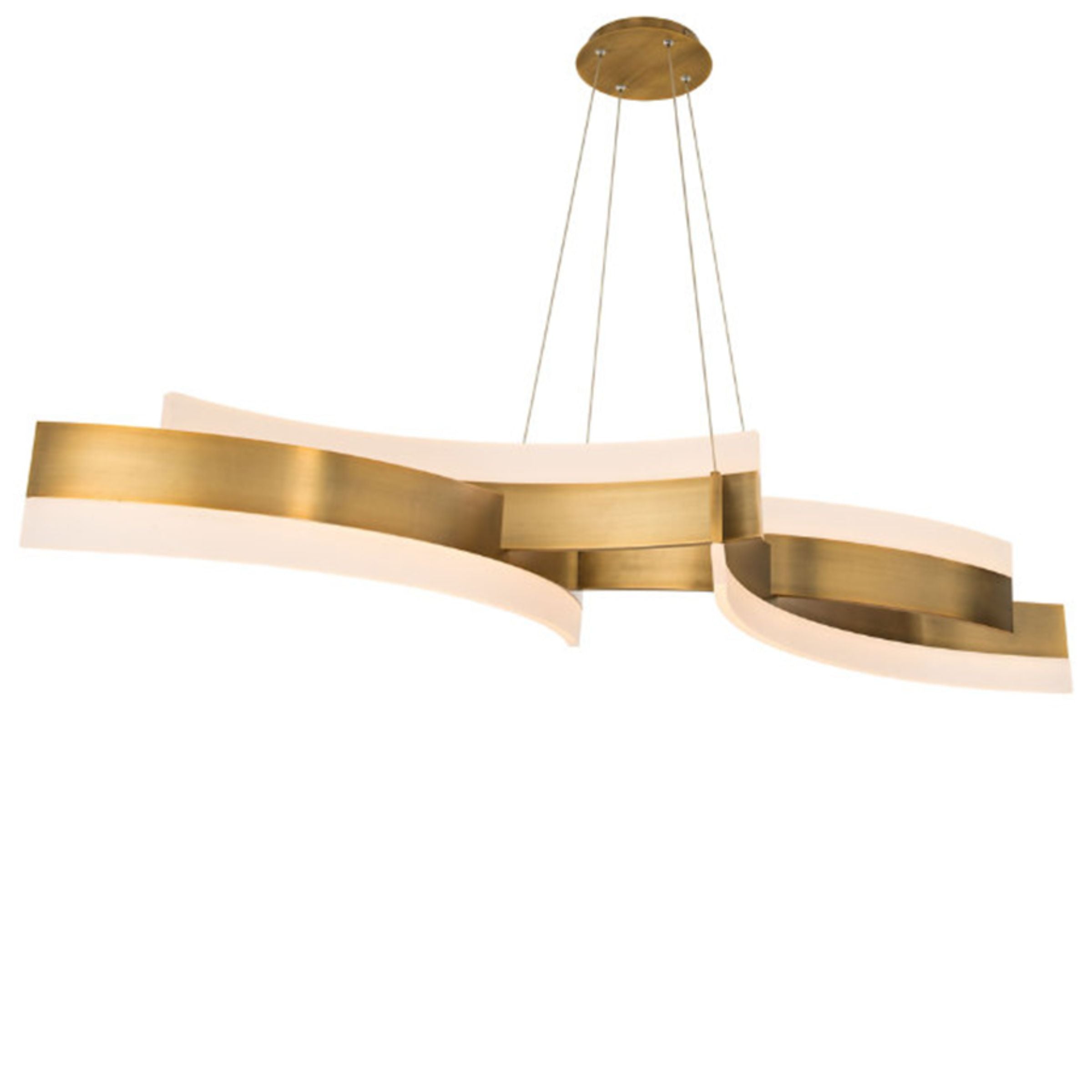 Pre-order 35 Days Delivery Lyra Gold Pendant Lamp CY-DD-1027-G -  Pendant Lamps - ebarza Furniture UAE | Shop Modern Furniture in Abu Dhabi & Dubai - مفروشات ايبازرا في الامارات | تسوق اثاث عصري وديكورات مميزة في دبي وابوظبي