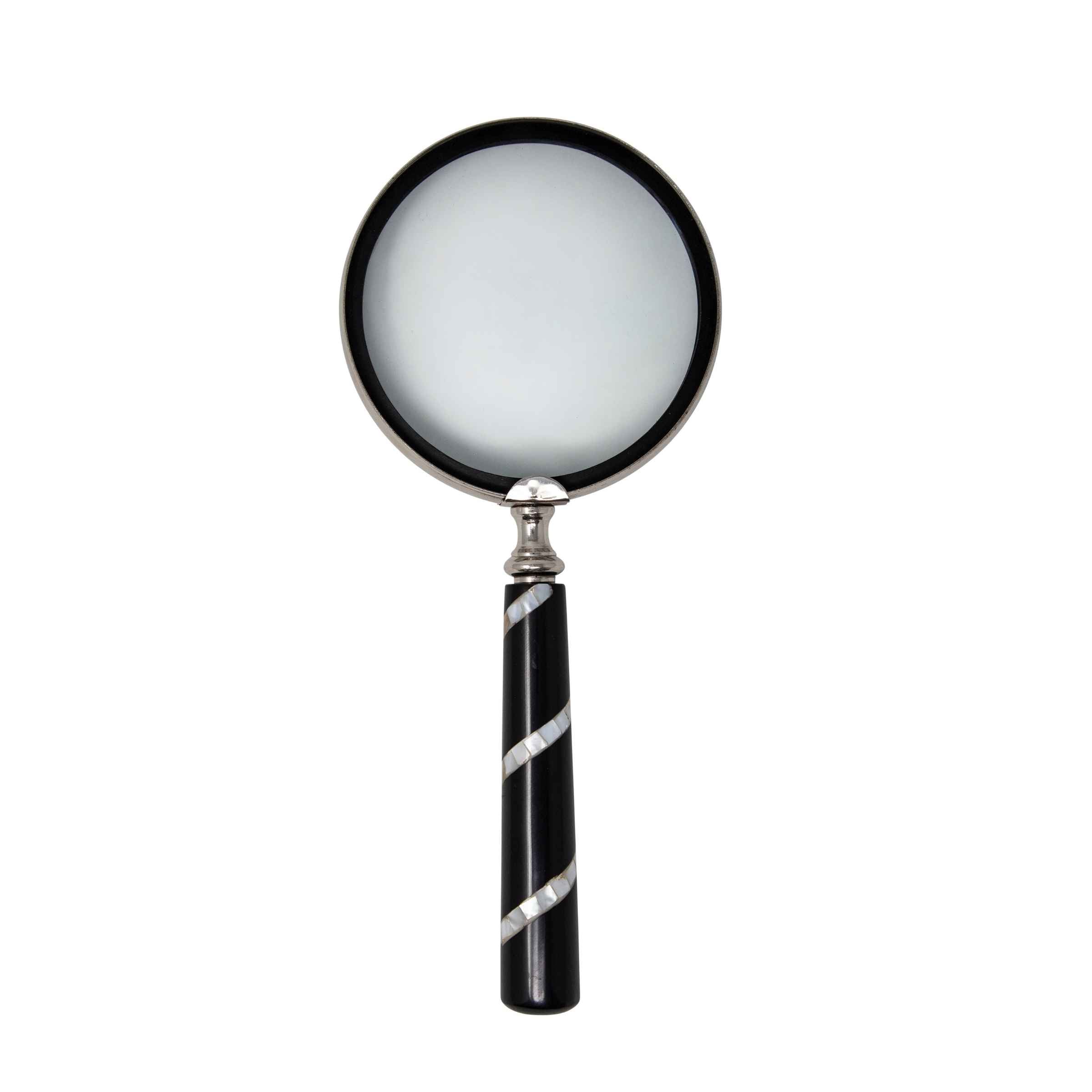 Magnifying Glass In Resin Handle 12.7 Cm 15509 -  Home Decor Figurines | العدسة المكبرة في مقبض من الراتينج مقاس 12.7 سم - ebarza Furniture UAE | Shop Modern Furniture in Abu Dhabi & Dubai - مفروشات ايبازرا في الامارات | تسوق اثاث عصري وديكورات مميزة في دبي وابوظبي