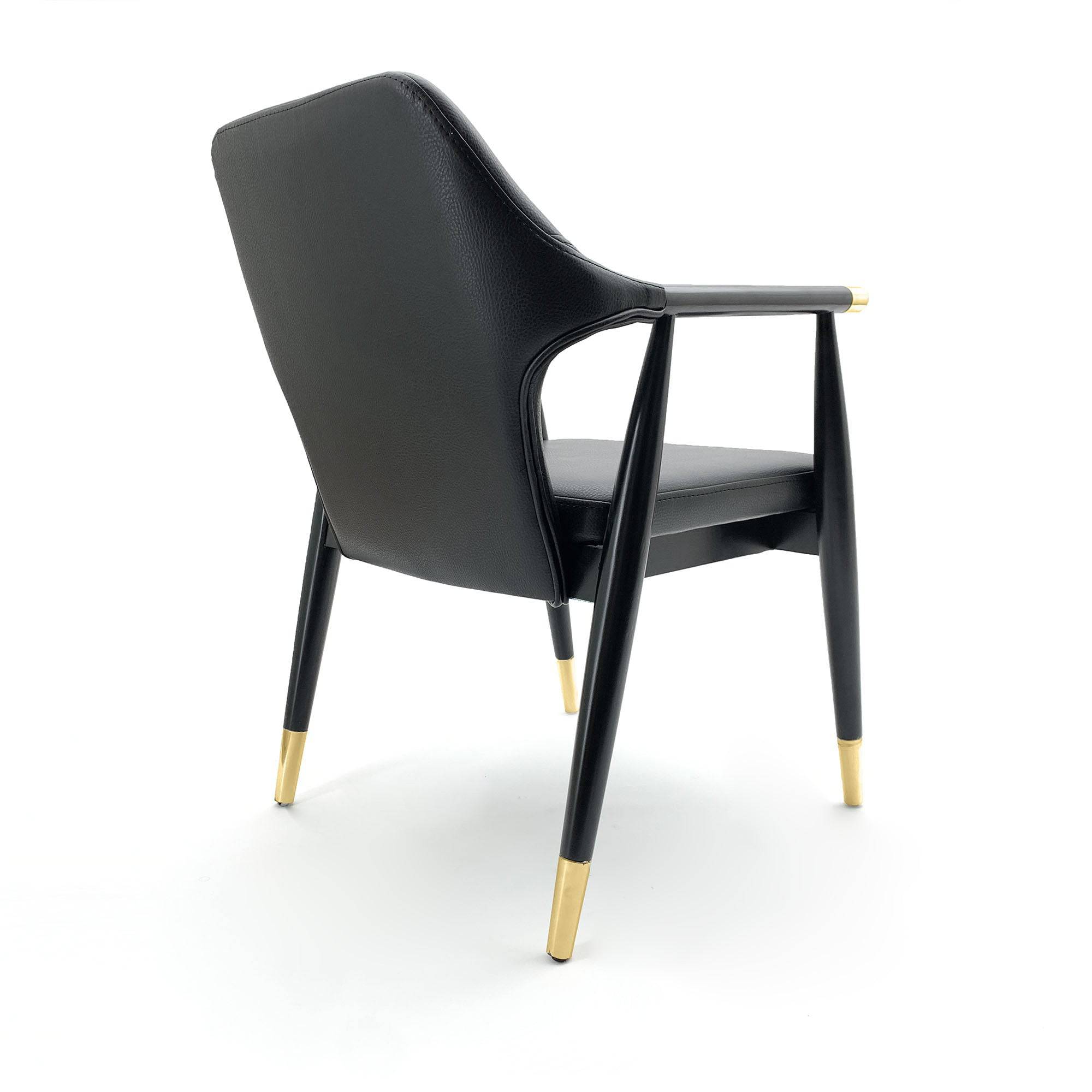 Malibu Black Chair Mal001 -  Chairs | ماليبو كرسي أسود - ebarza Furniture UAE | Shop Modern Furniture in Abu Dhabi & Dubai - مفروشات ايبازرا في الامارات | تسوق اثاث عصري وديكورات مميزة في دبي وابوظبي