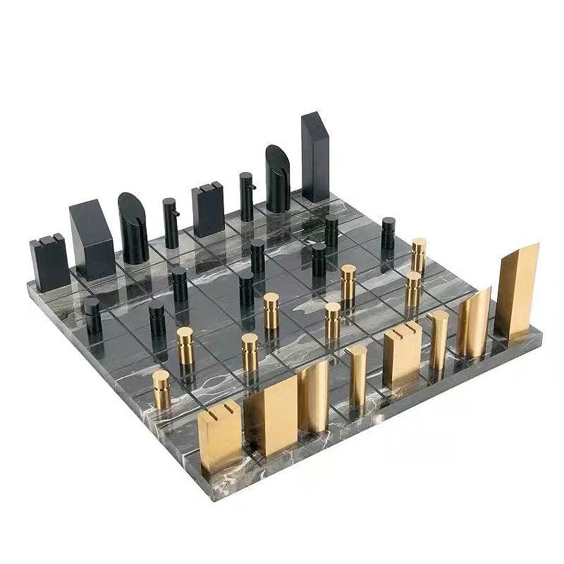 Marble Chess Fc-T2008 -  Home Decor Figurines - ebarza Furniture UAE | Shop Modern Furniture in Abu Dhabi & Dubai - مفروشات ايبازرا في الامارات | تسوق اثاث عصري وديكورات مميزة في دبي وابوظبي