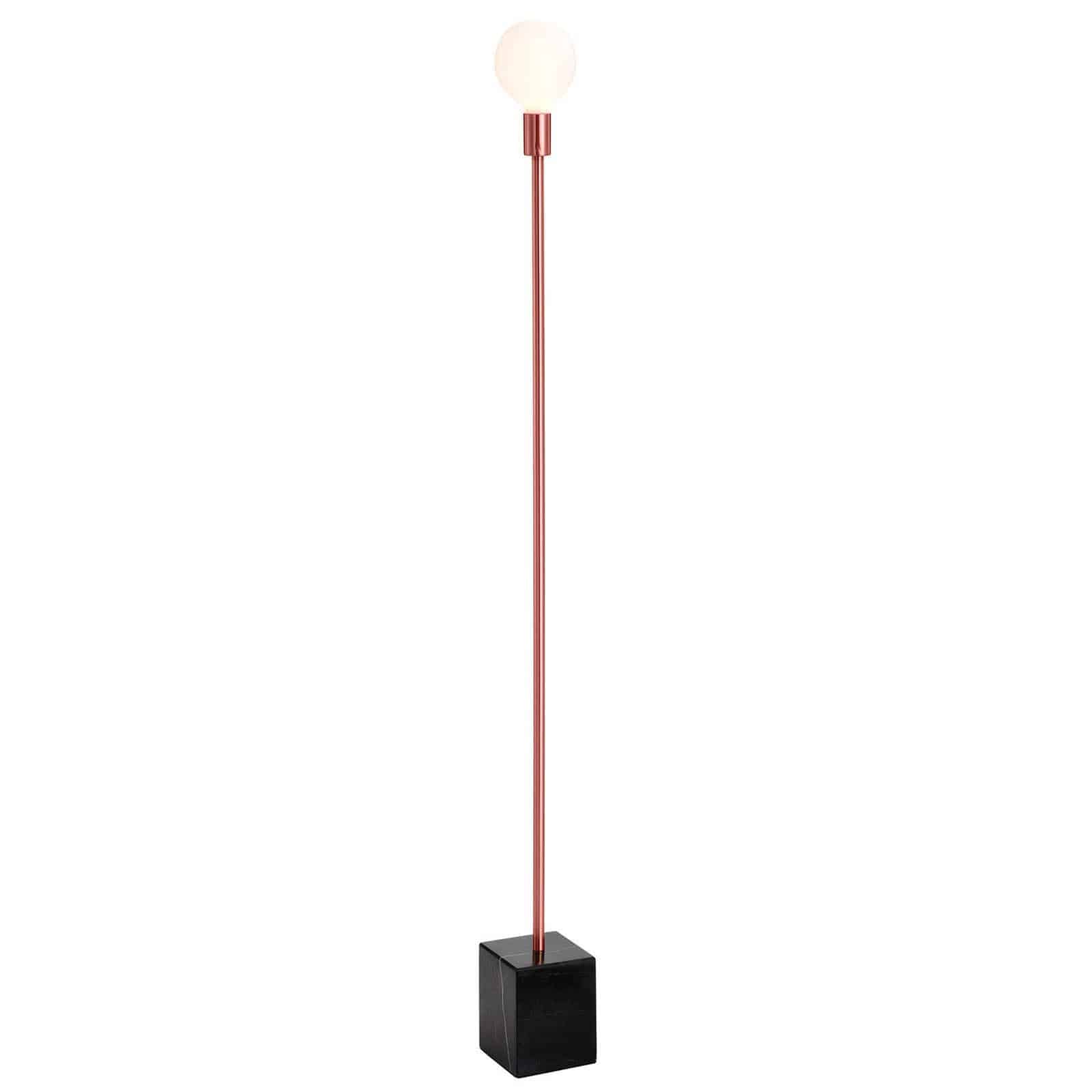 Marble Floor Lamp Cl1180F-Rg black -  Floor Lamps - ebarza Furniture UAE | Shop Modern Furniture in Abu Dhabi & Dubai - مفروشات ايبازرا في الامارات | تسوق اثاث عصري وديكورات مميزة في دبي وابوظبي