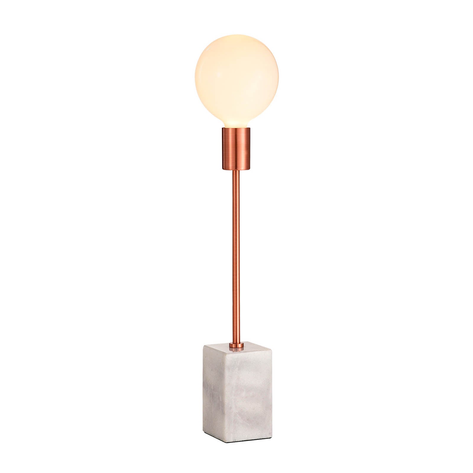 Marble Table Lamp Cl1180T-Rg -  Desk\table Lamps | مصباح طاولة من الرخام - ebarza Furniture UAE | Shop Modern Furniture in Abu Dhabi & Dubai - مفروشات ايبازرا في الامارات | تسوق اثاث عصري وديكورات مميزة في دبي وابوظبي