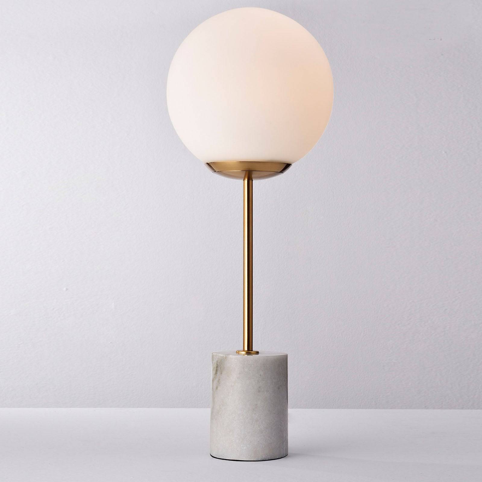 Marble Table Lamp Cy-Dd-558-2580-T1 Cl1139 -  Desk\table Lamps | مصباح طاولة من الرخام - ebarza Furniture UAE | Shop Modern Furniture in Abu Dhabi & Dubai - مفروشات ايبازرا في الامارات | تسوق اثاث عصري وديكورات مميزة في دبي وابوظبي